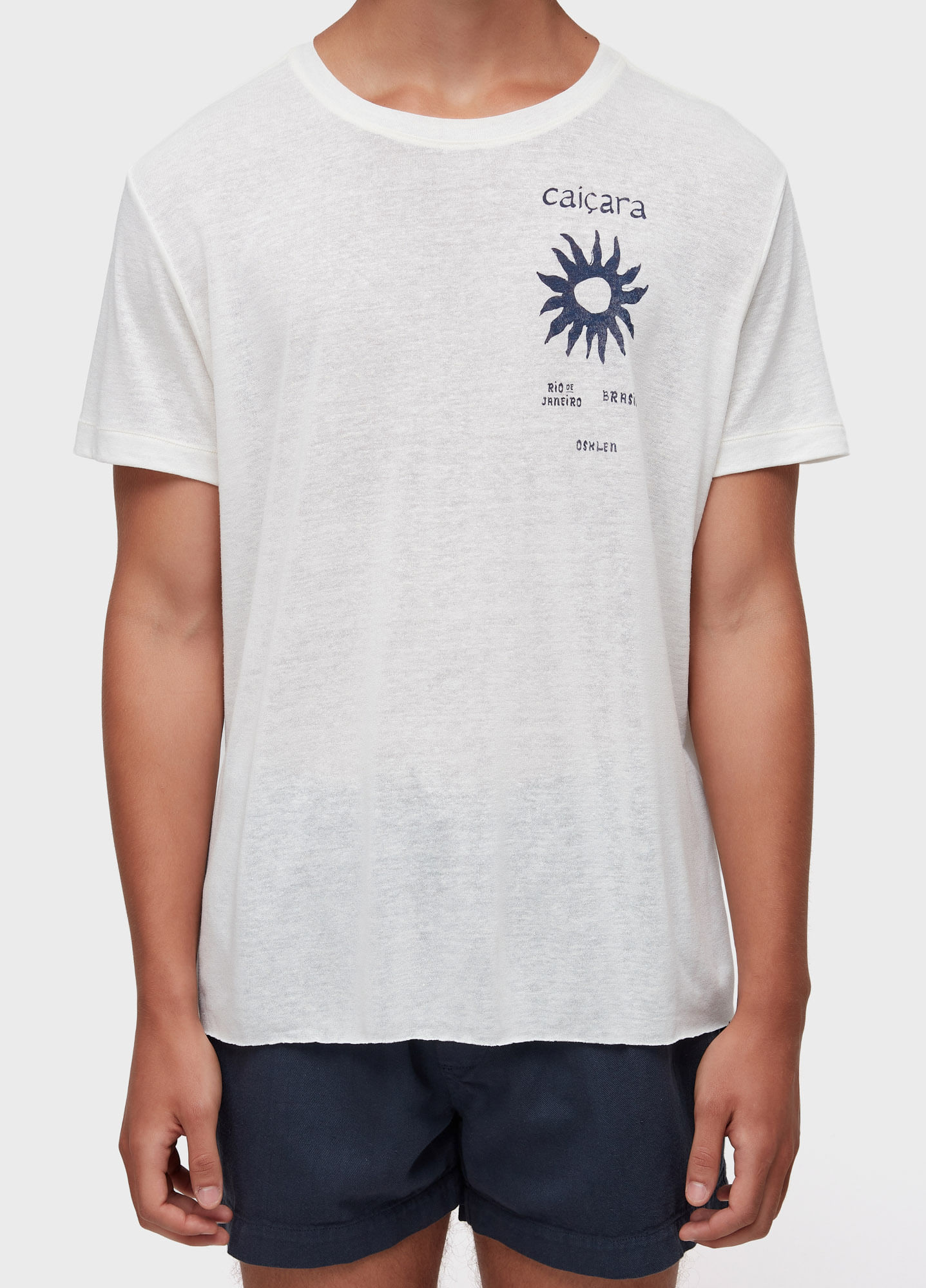 T-shirt caiçara sol mc | Osklen