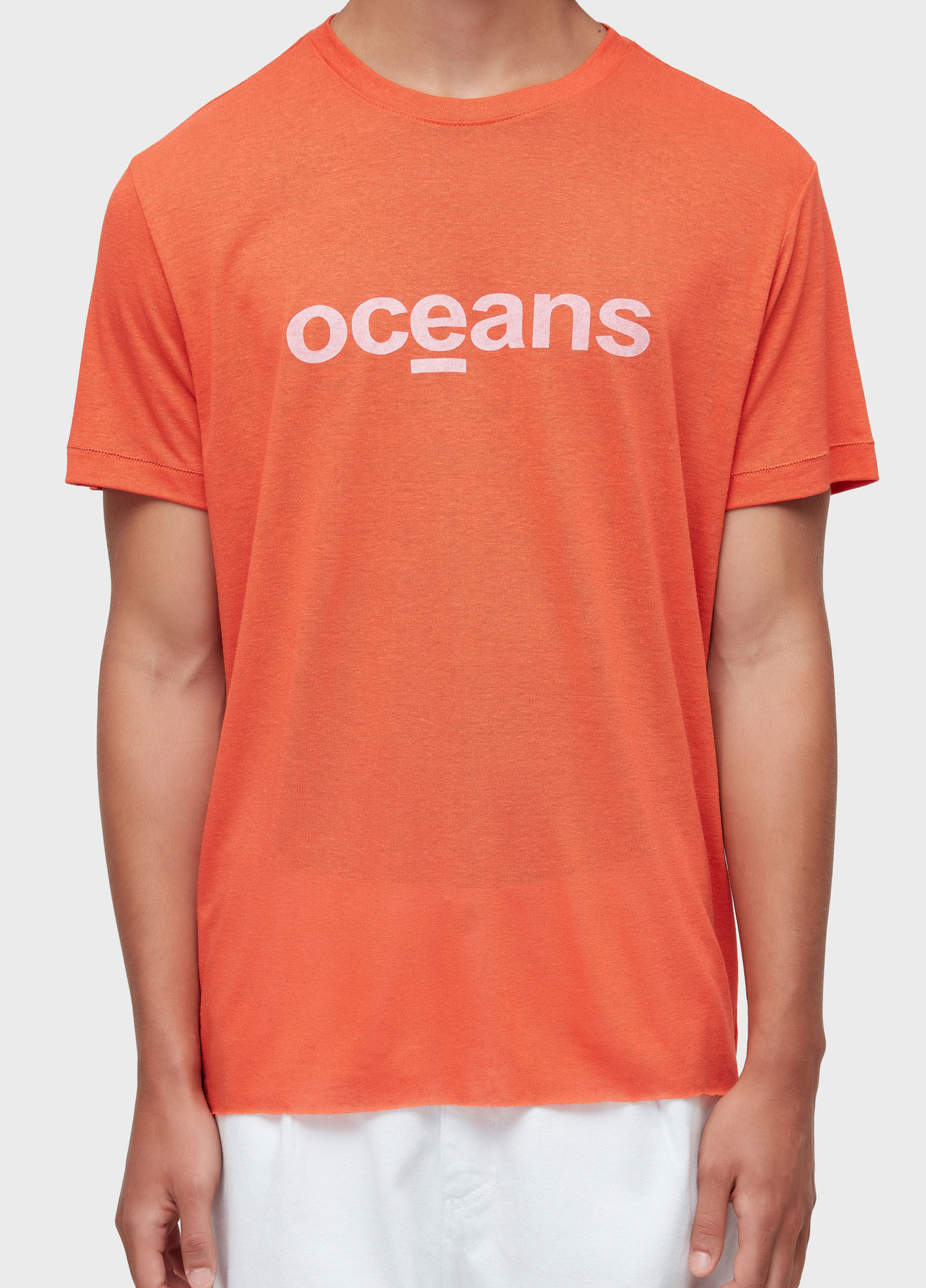 T-shirt oceans linen MC