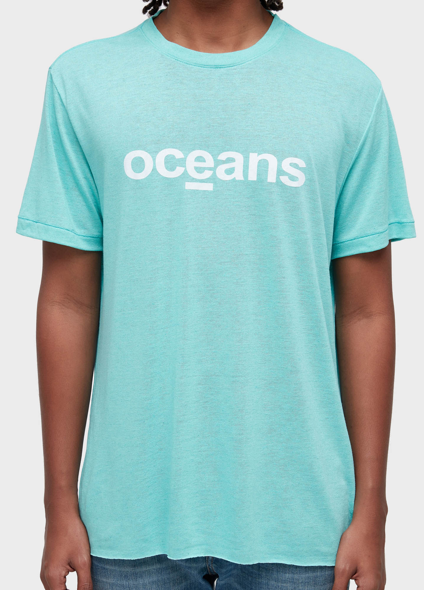 T-shirt oceans linen MC