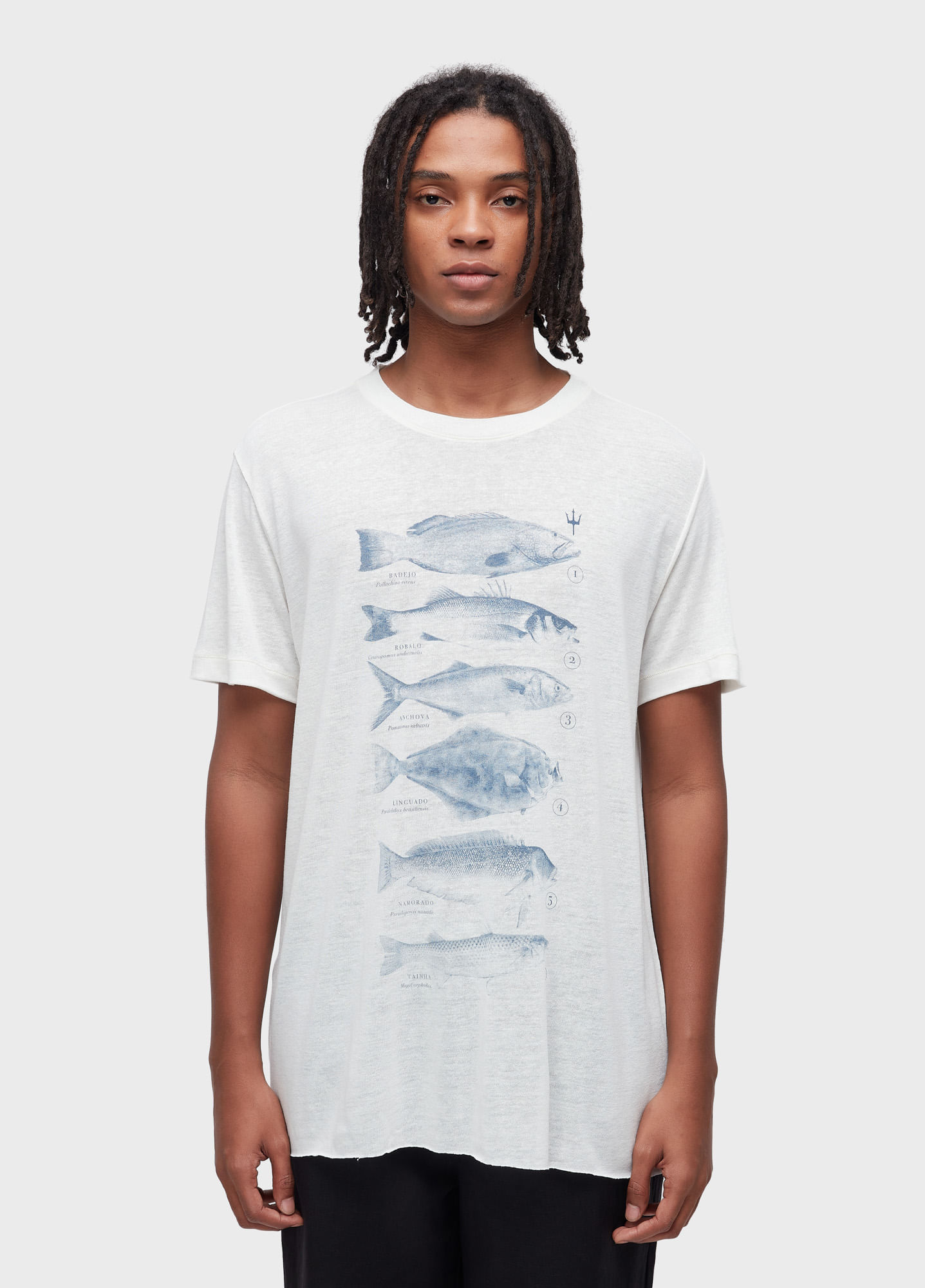 T-shirt peixes species MC