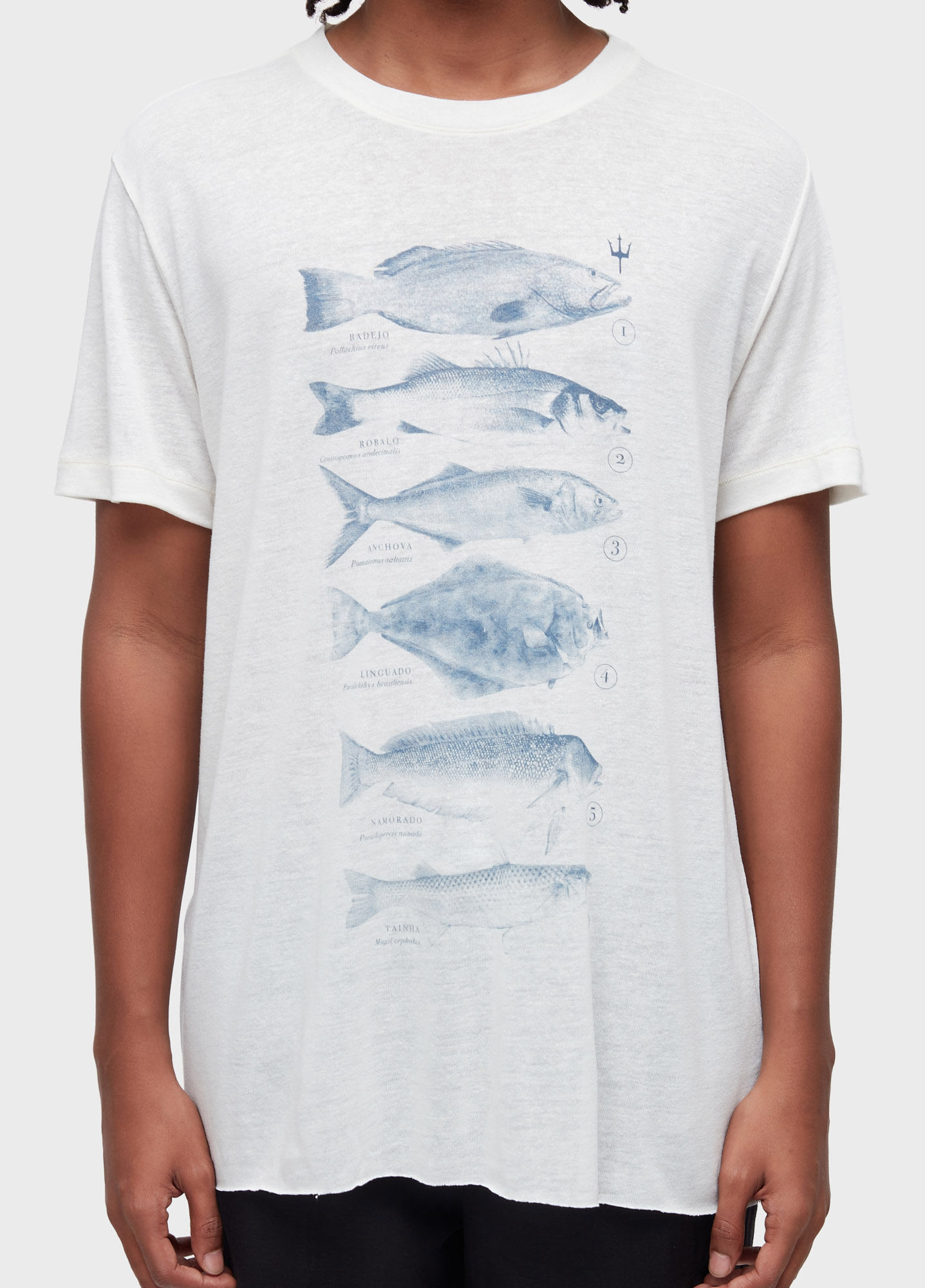 T-shirt  peixes species MC
