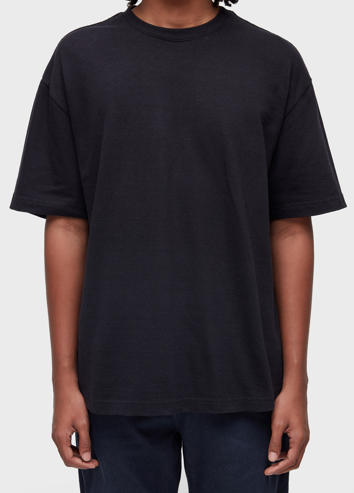 T-shirt over back yoke MC