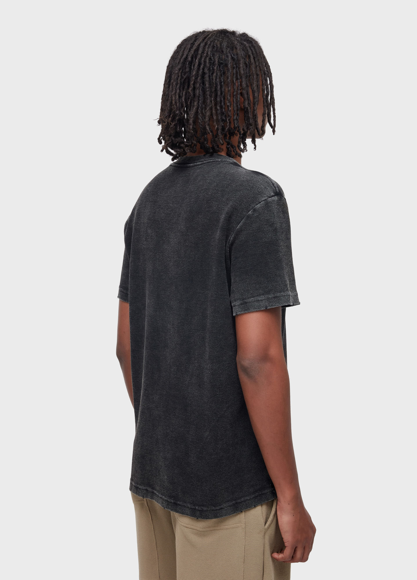 T-shirt slim used destroyed MC