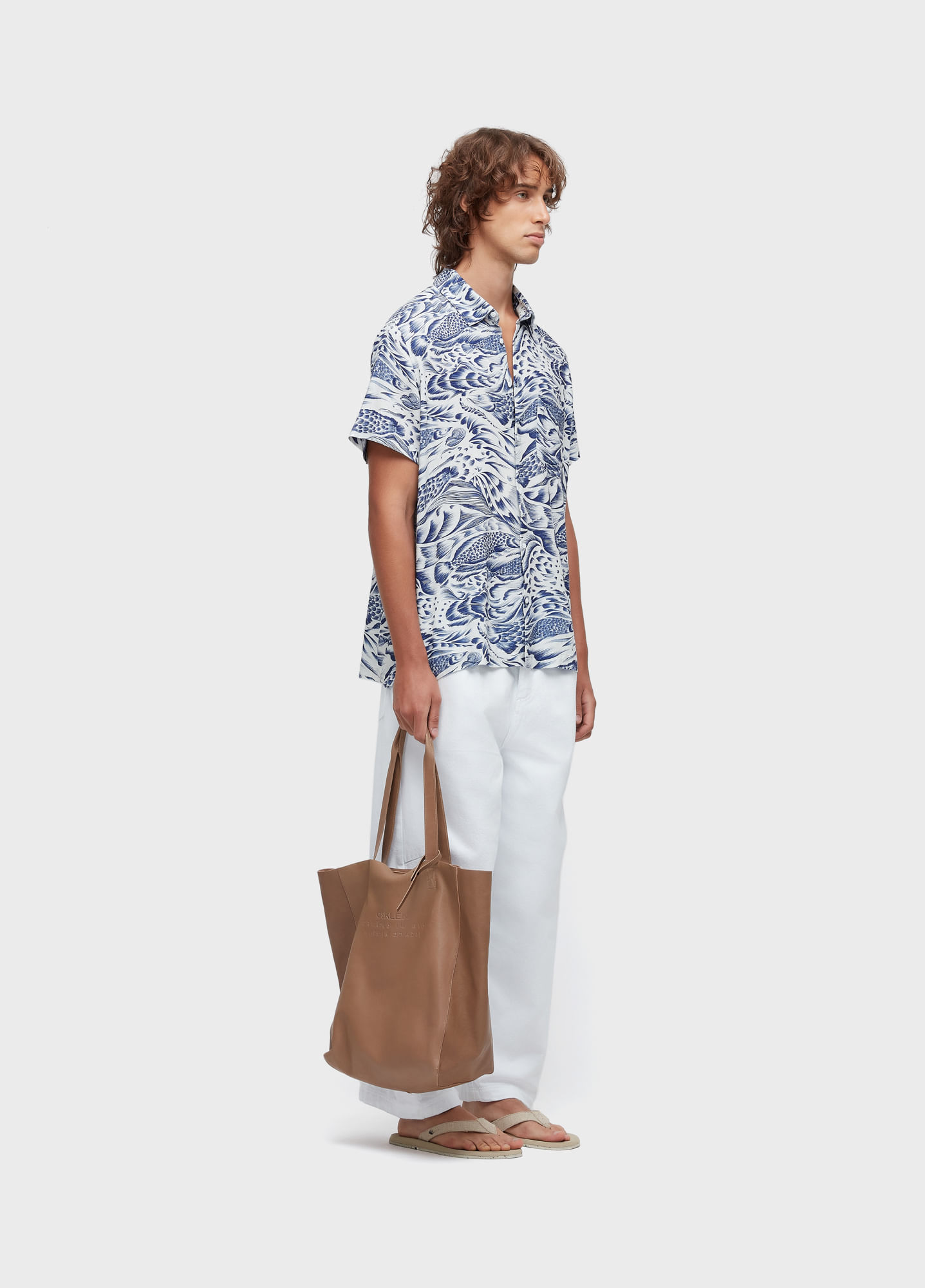 Camisa pirarucu trace blue MC