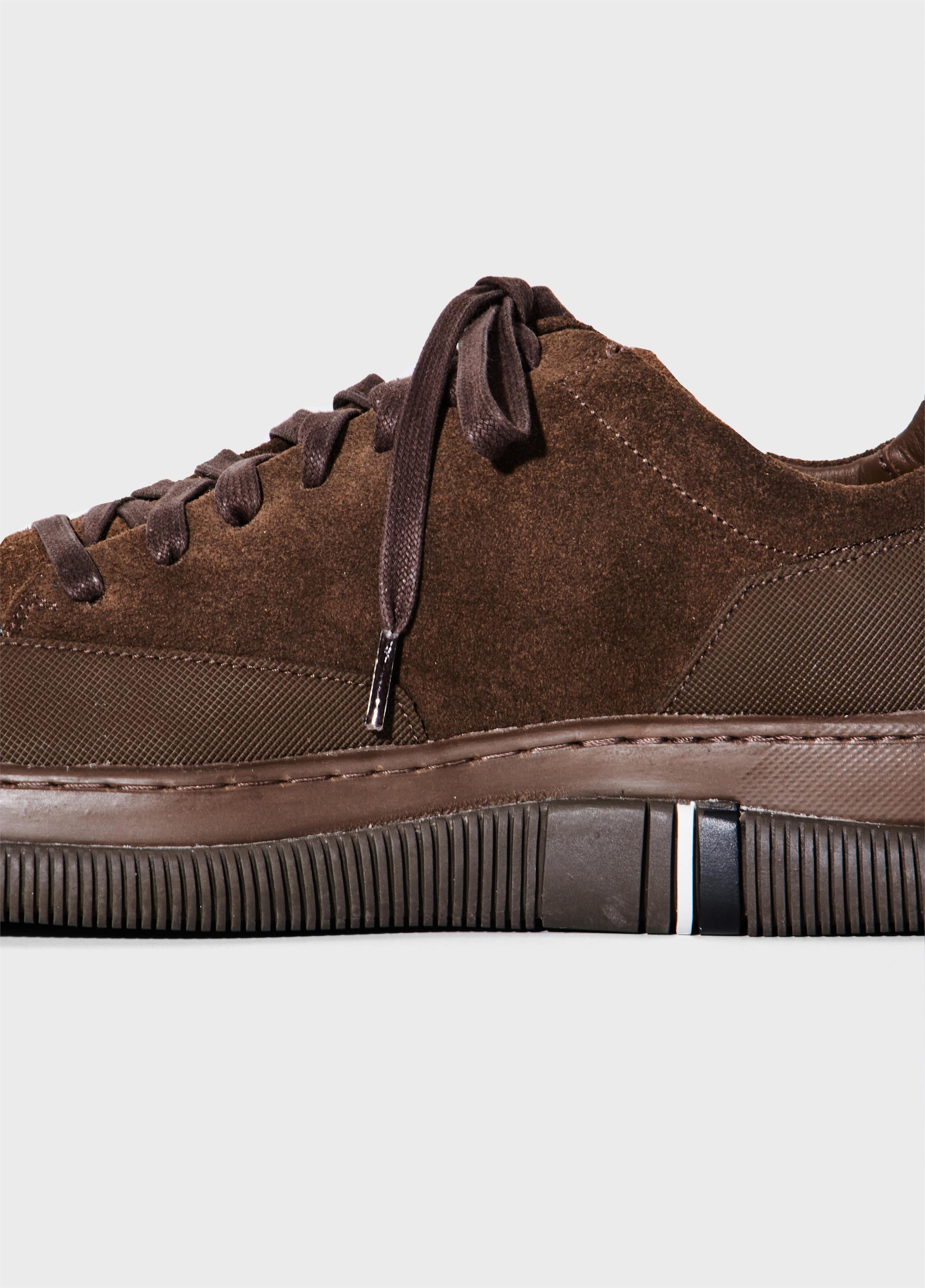 Tênis hybrid laces camurca masc