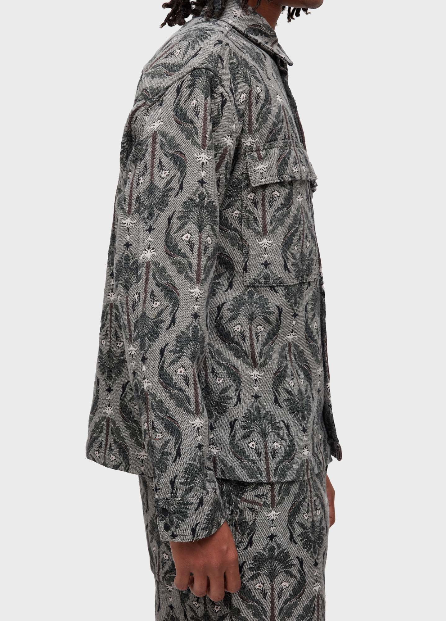 Jaqueta jacquard imperial