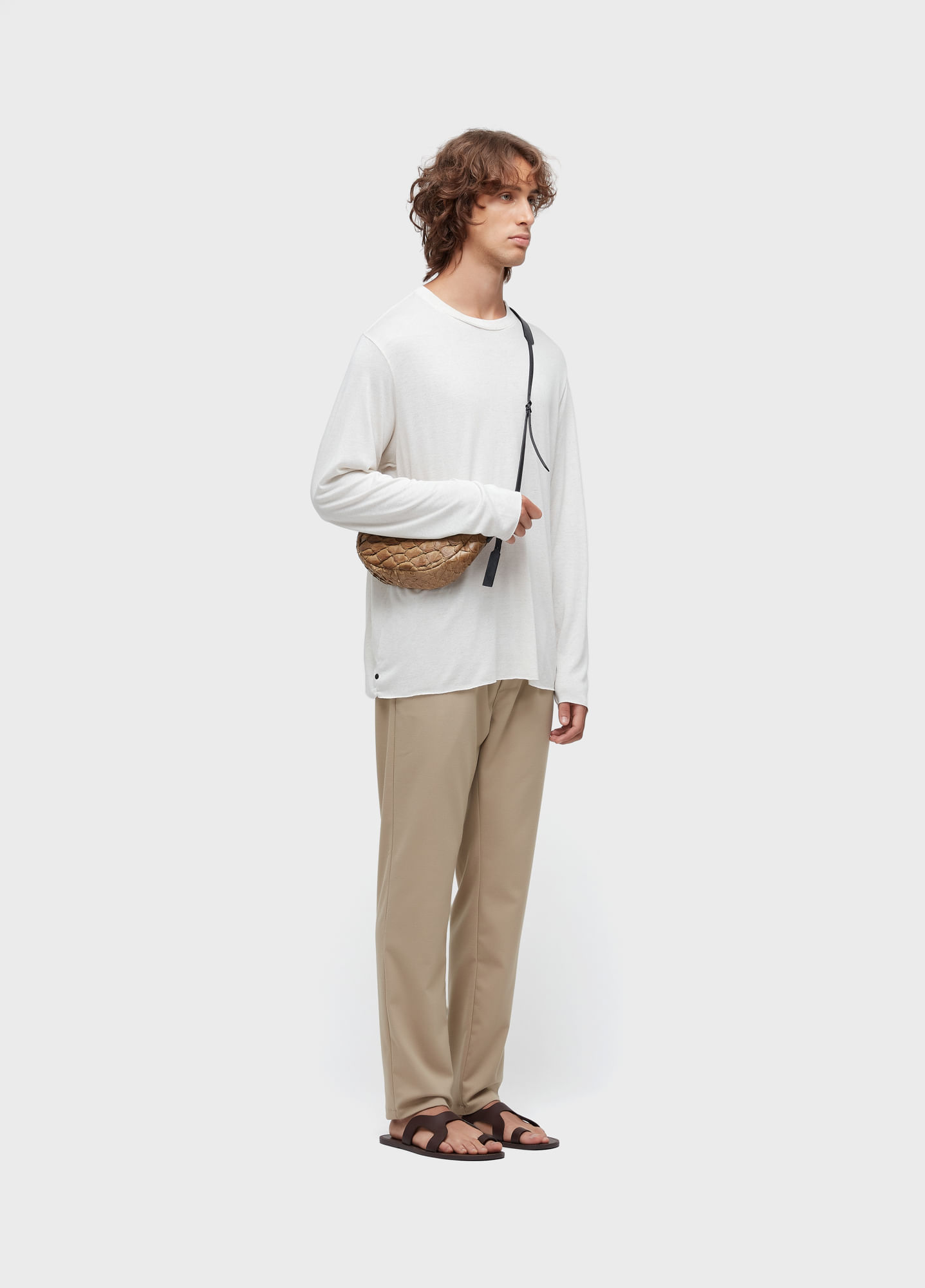 T-shirt visual linen cut ML