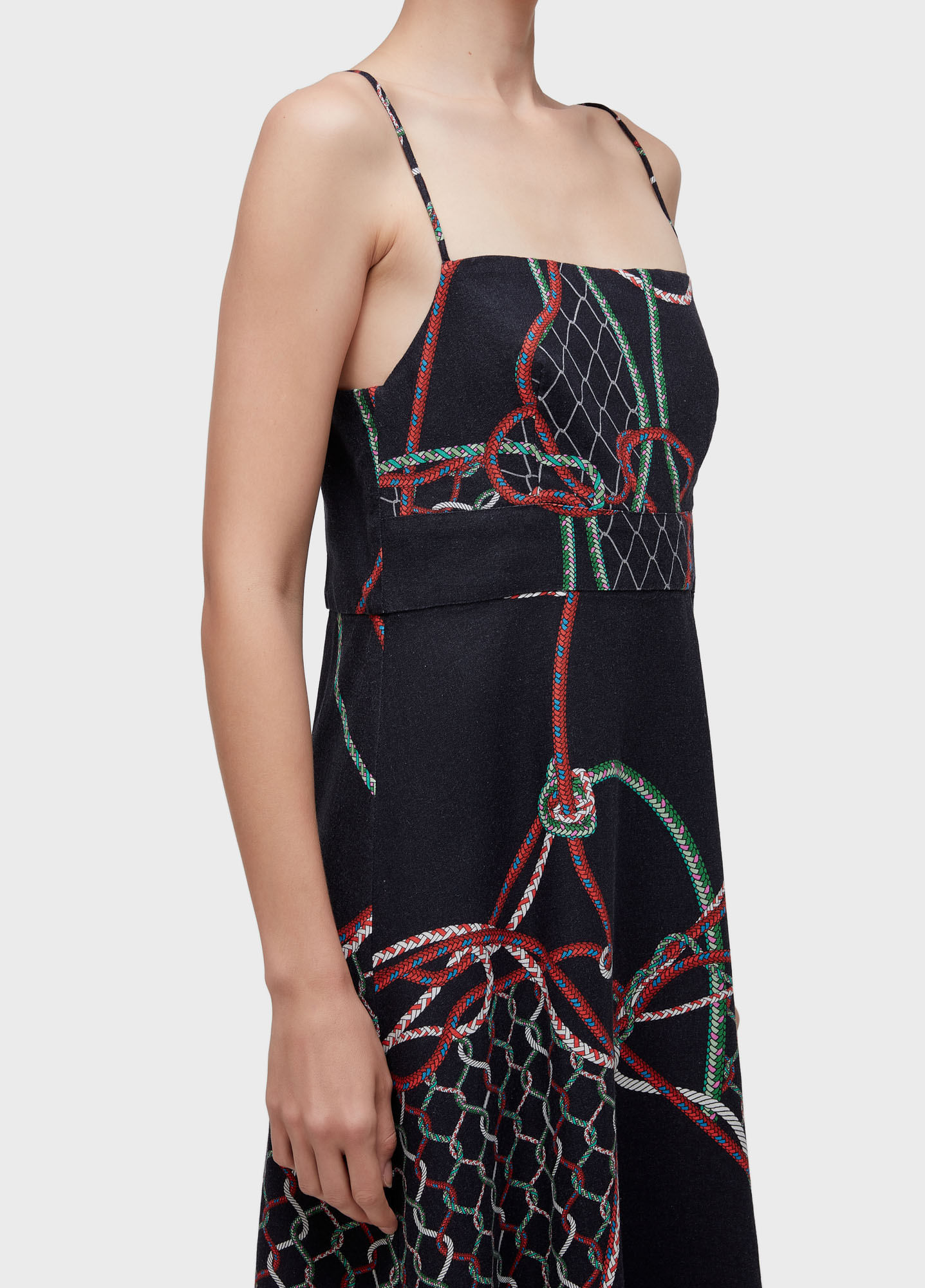 Vestido alças nos
