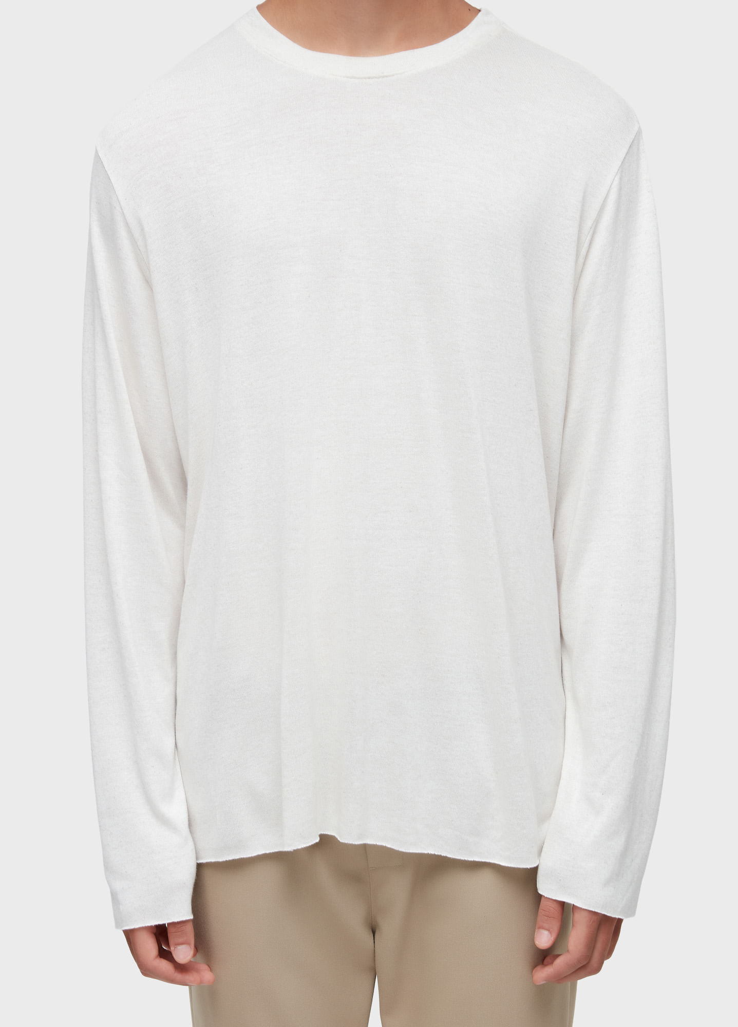 T-shirt visual linen cut ML