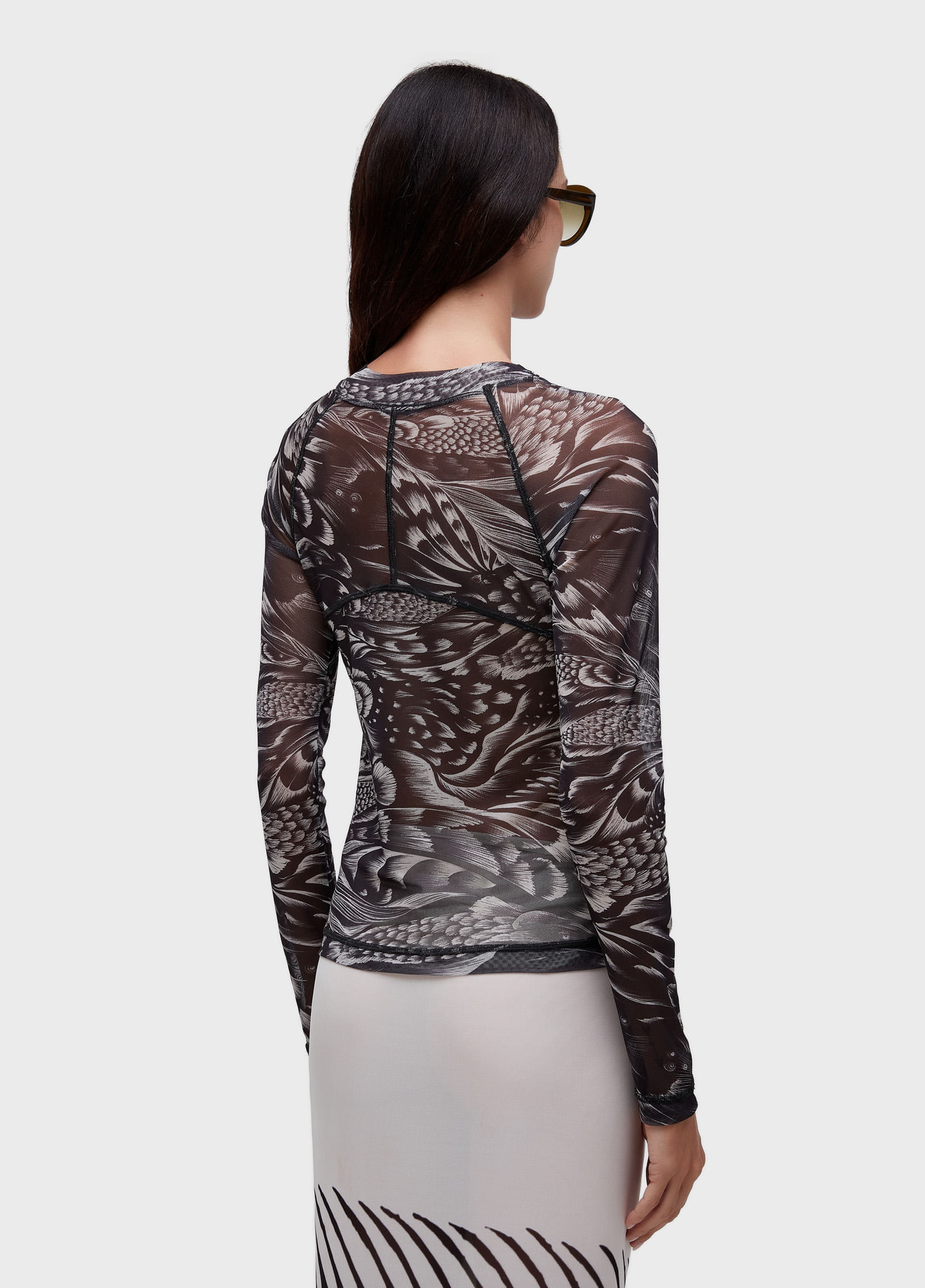 Blusa tule pirarucu trace