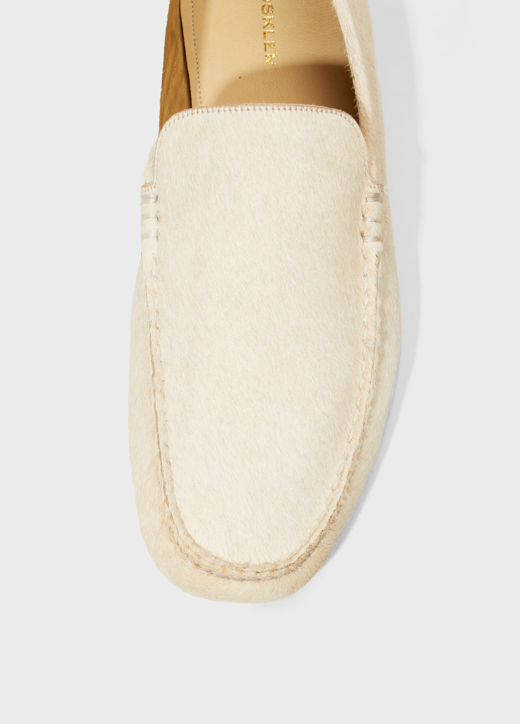 Sapato loafer pelo