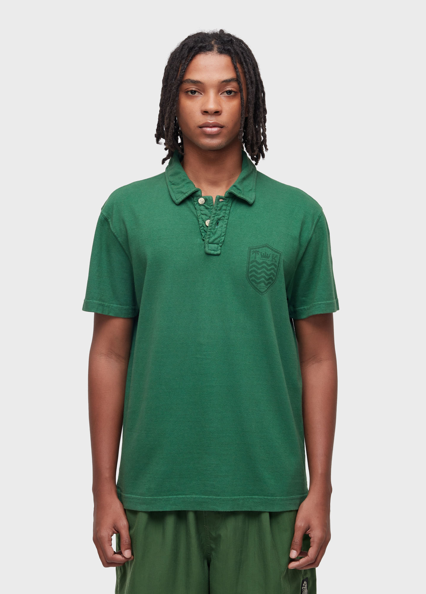 Camisa polo stone colors