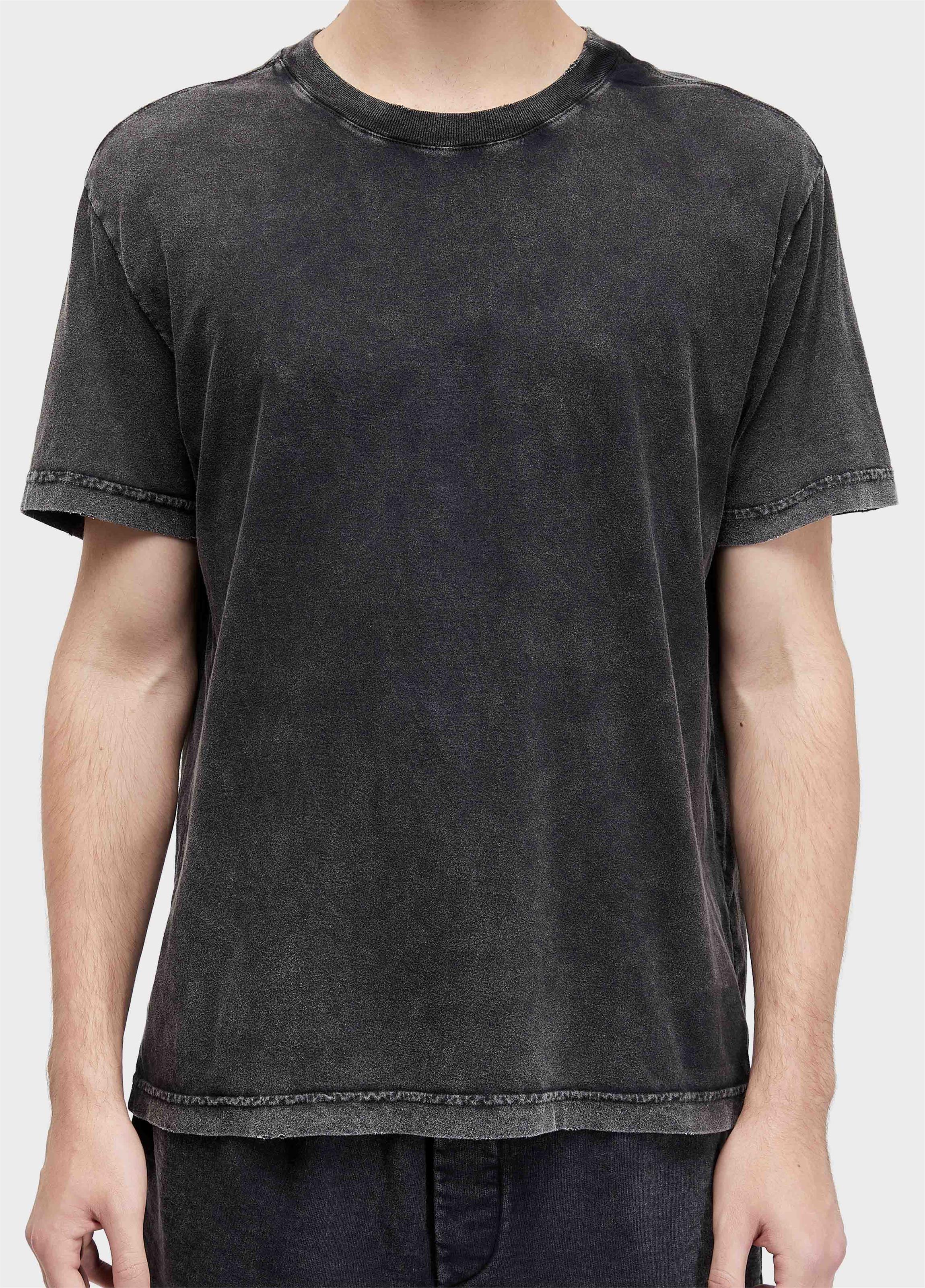 T-shirt regular destroyed