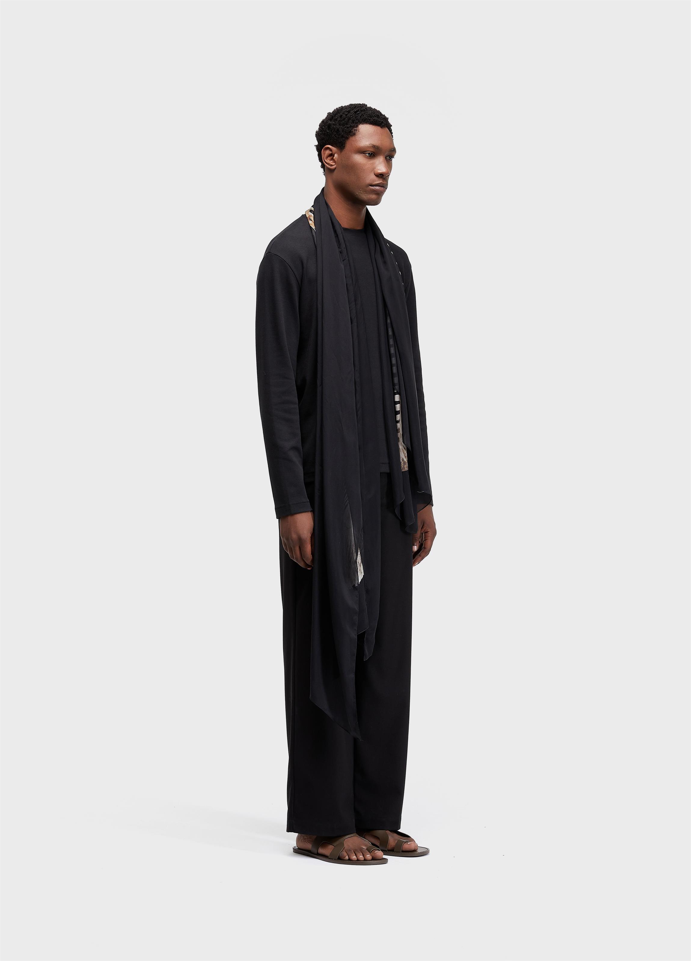 Calça alfaiataria straigh knit