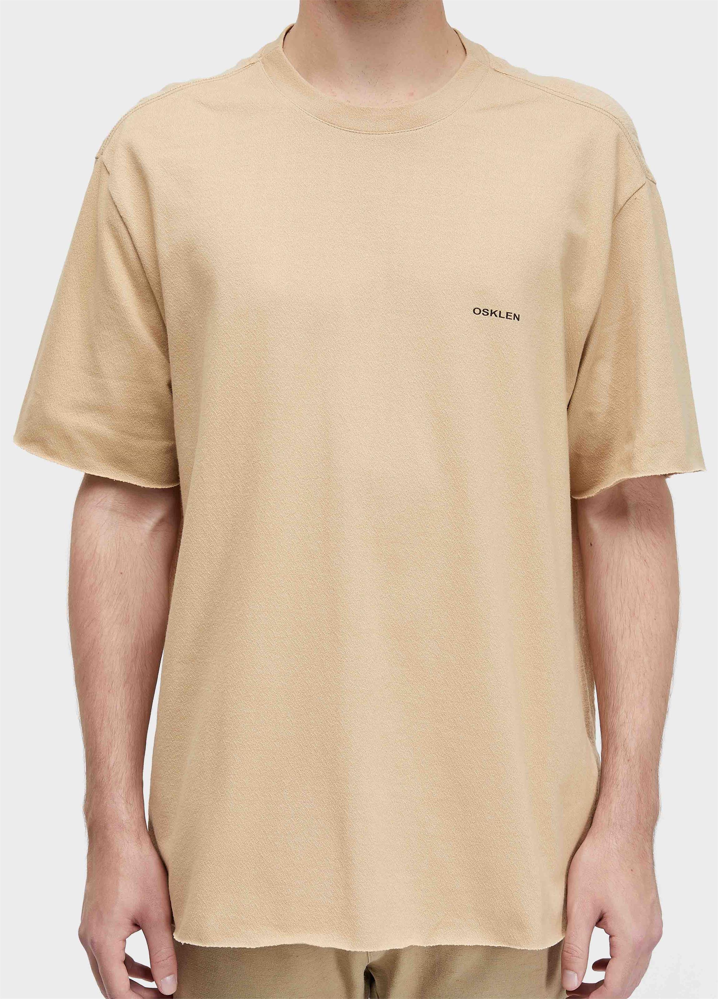 T-shirt over rustic butterfly