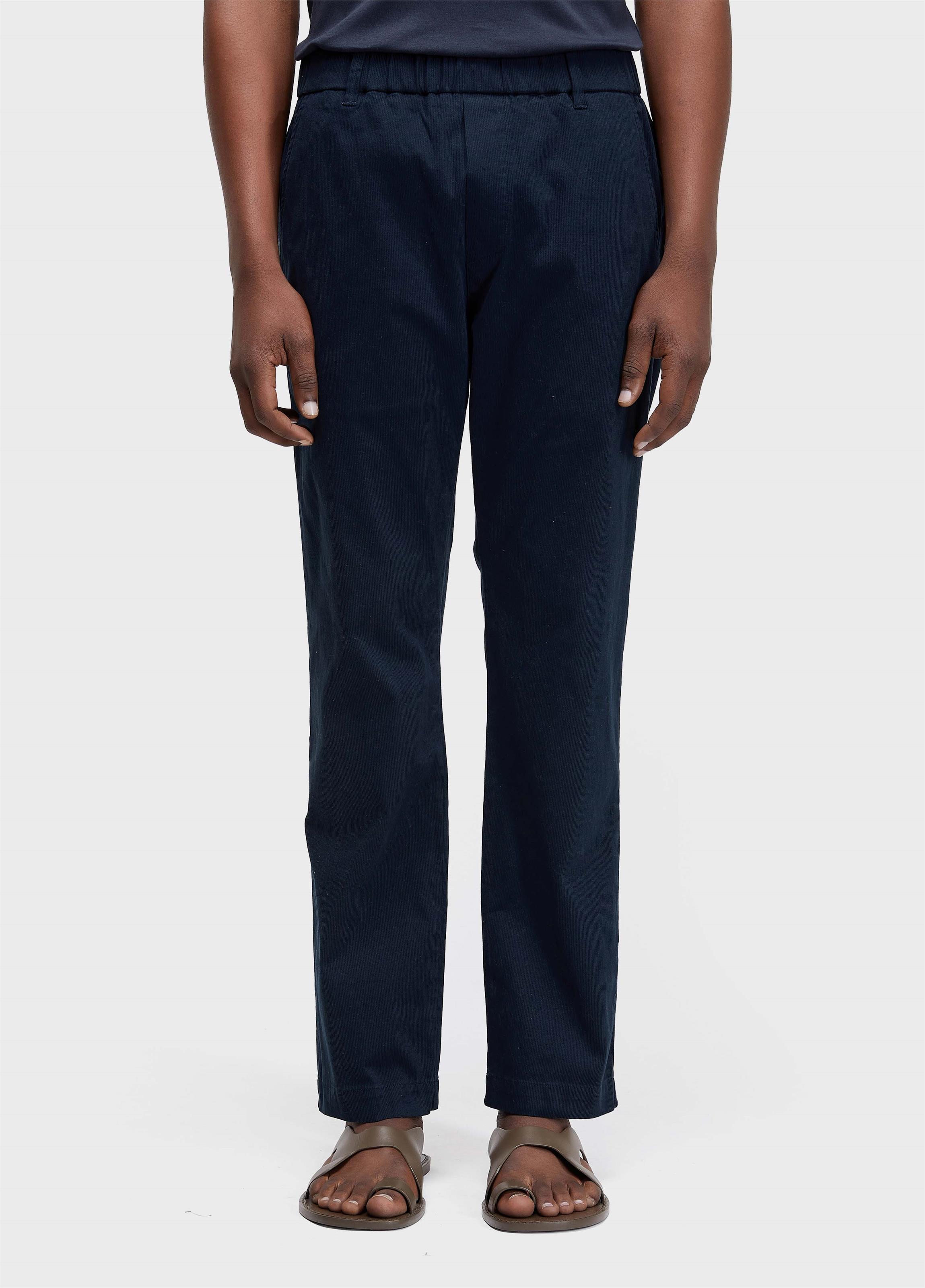 Calça confort velvet texture