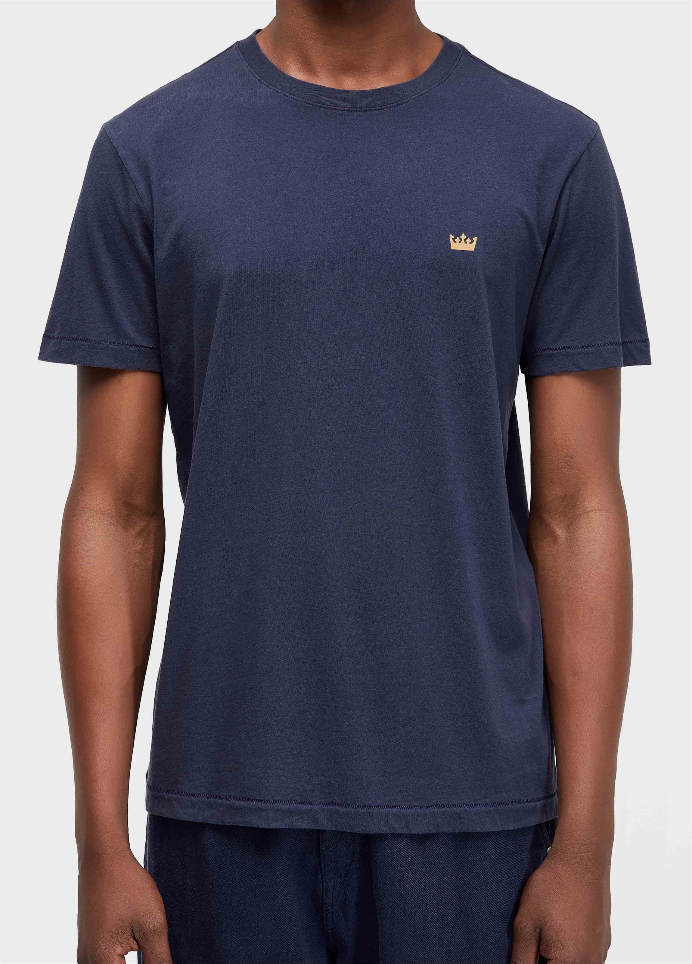 T-shirt soft used gold crown