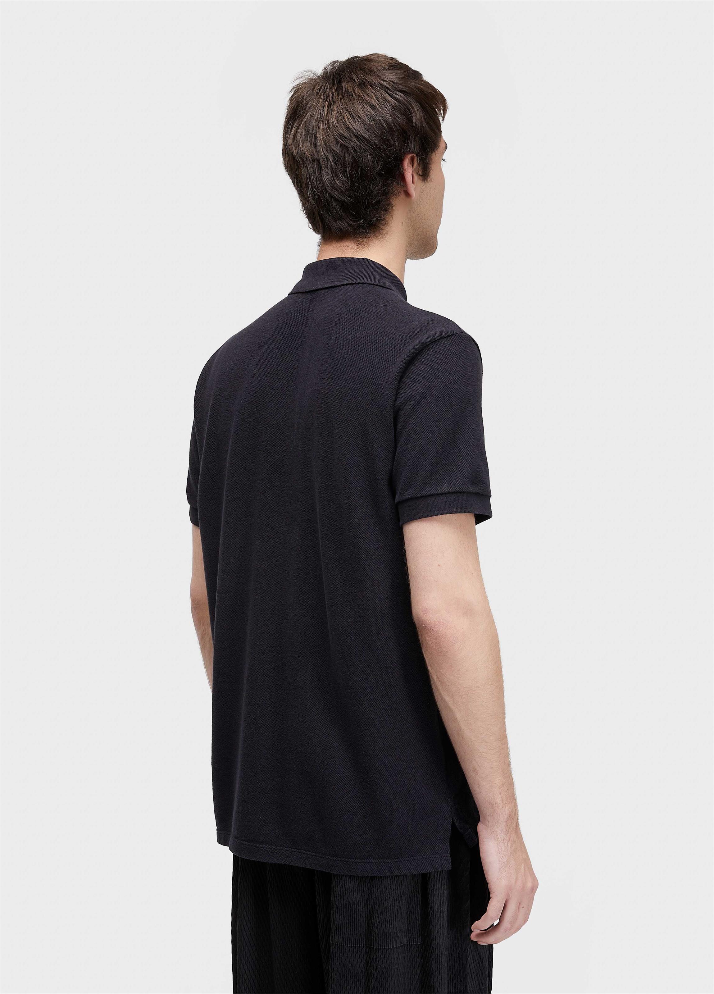 Polo brasão embossed color