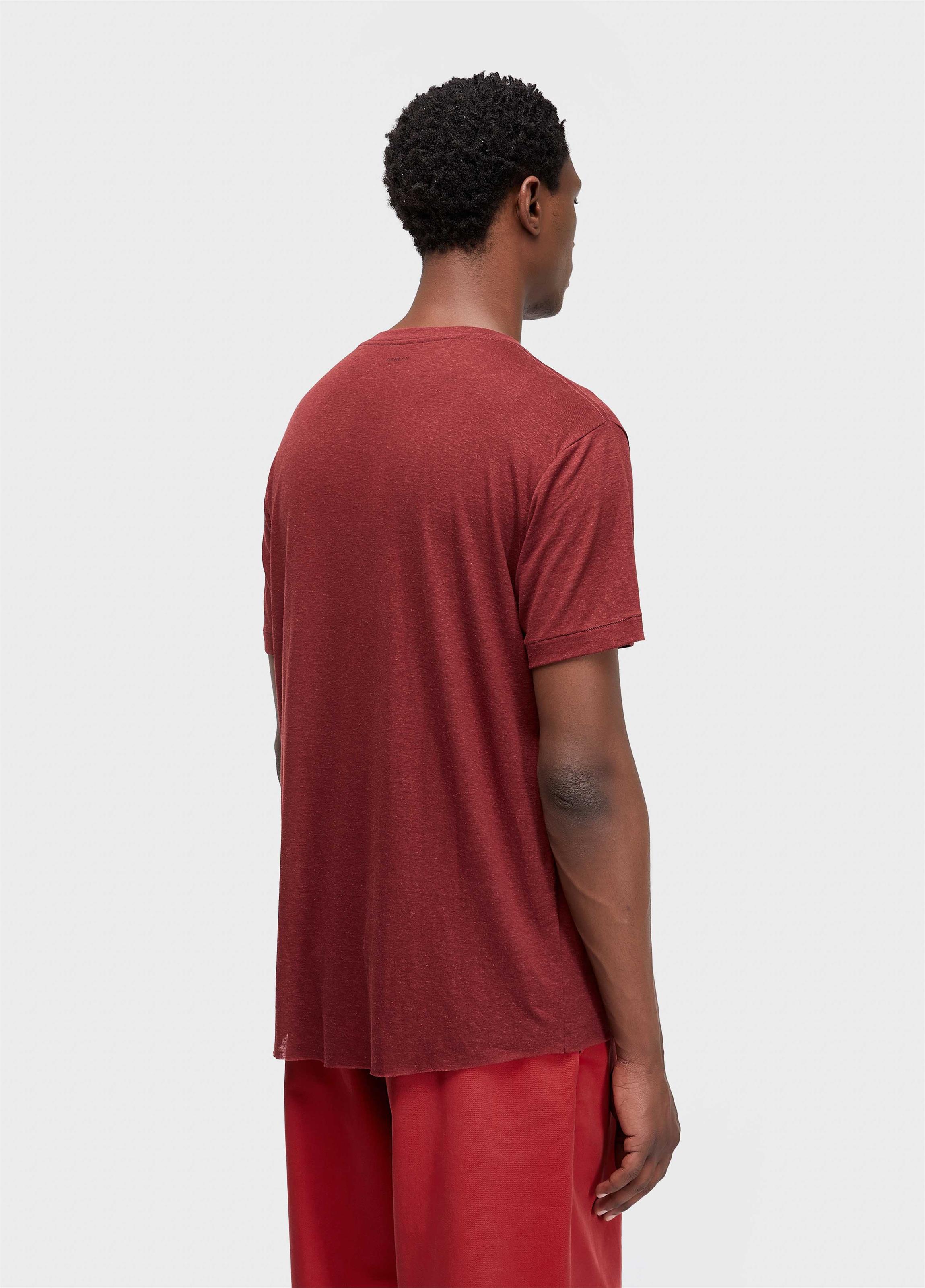 T-shirt light brasão linen white edition