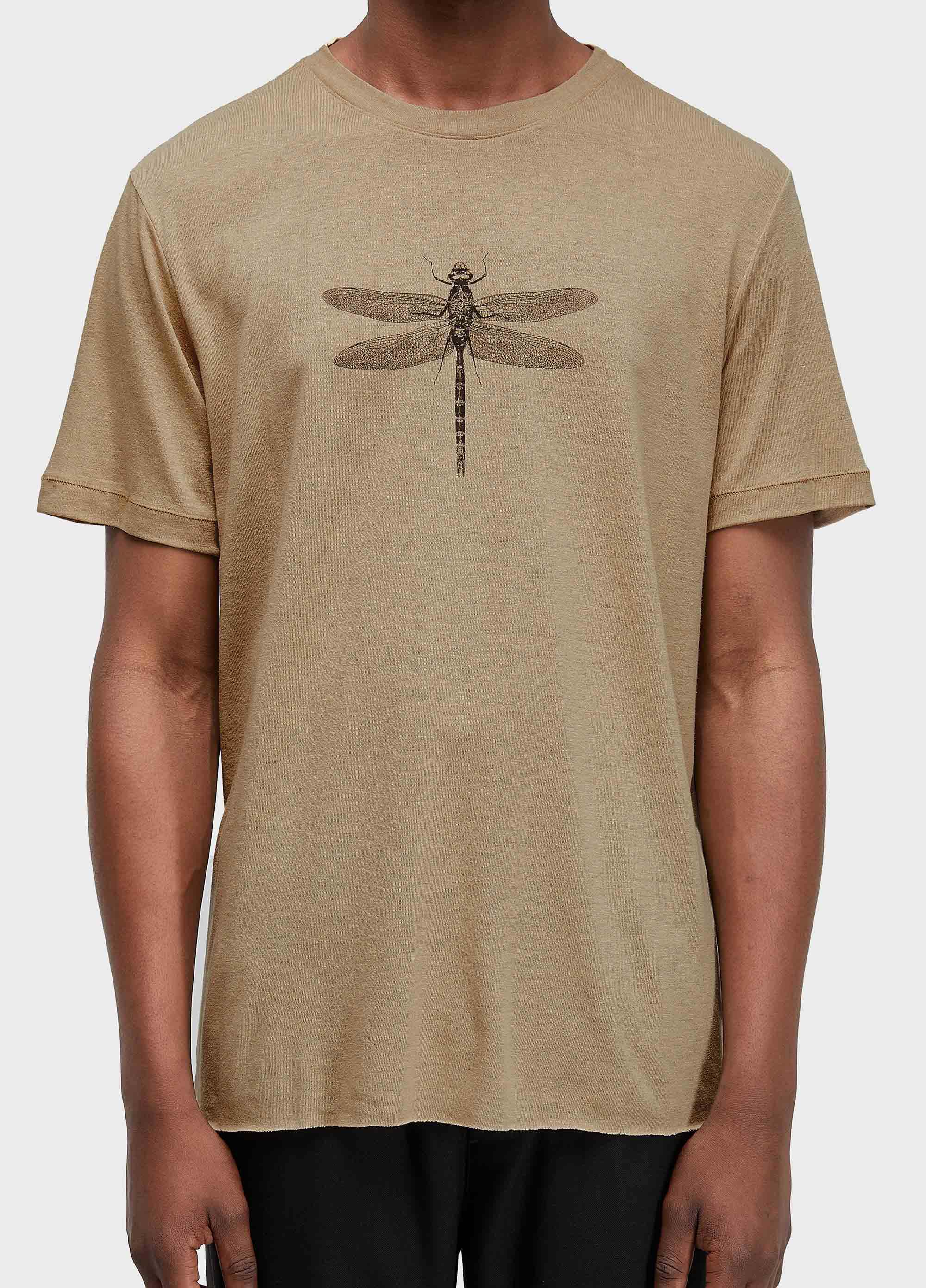 T-shirt light linen libélula