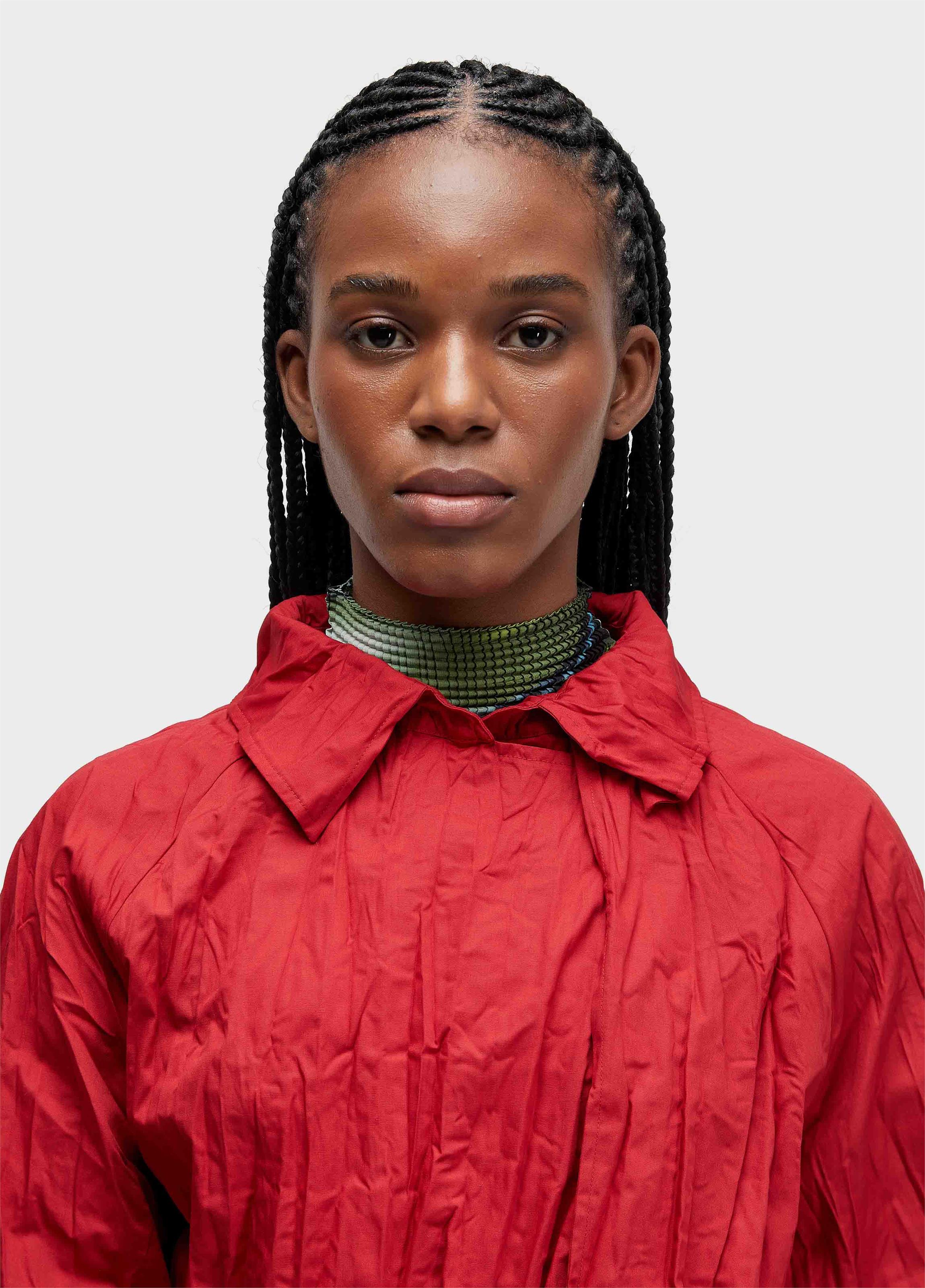 Trench coat winkle tricoline