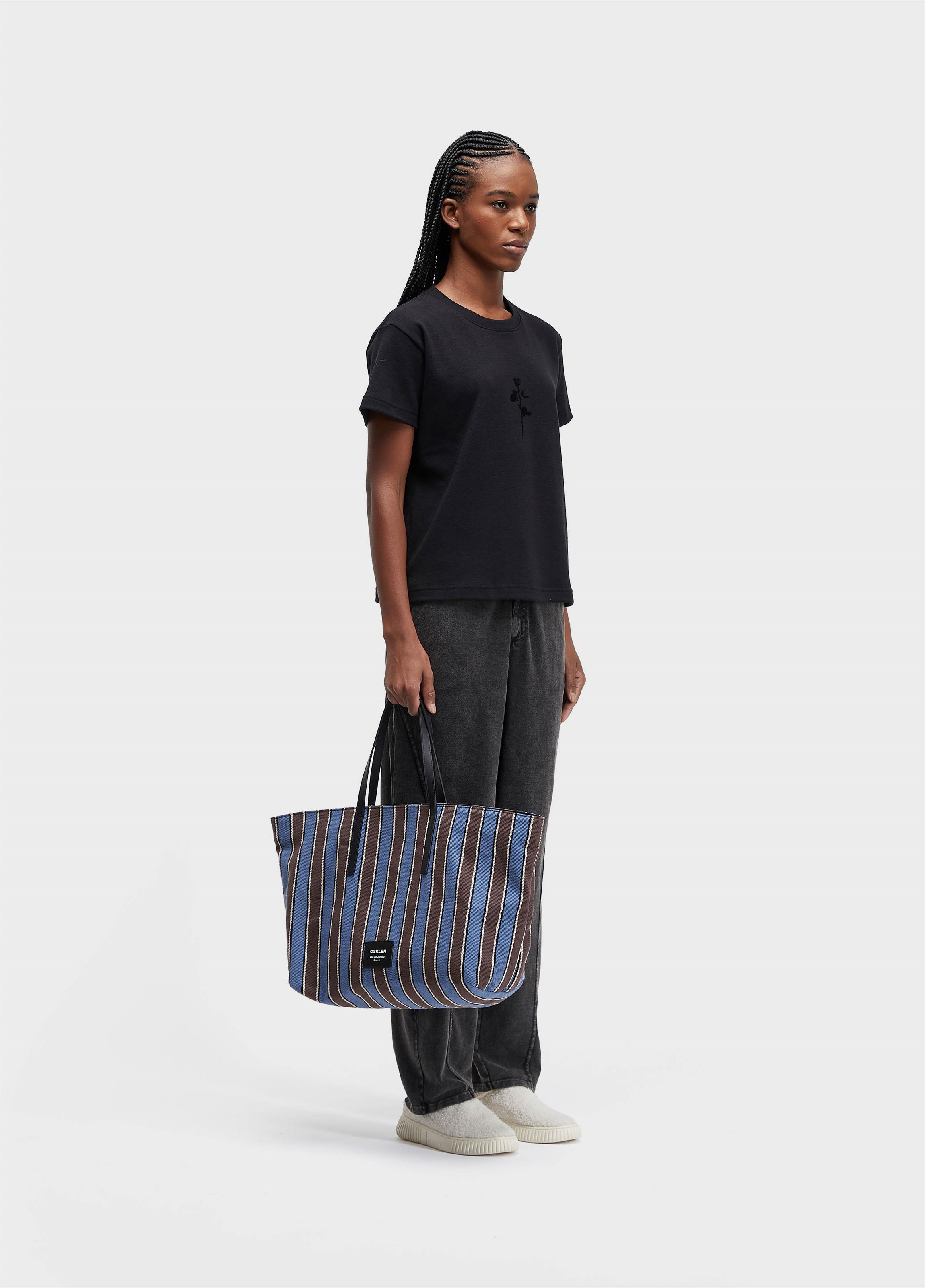 T-shirt rosa flocada