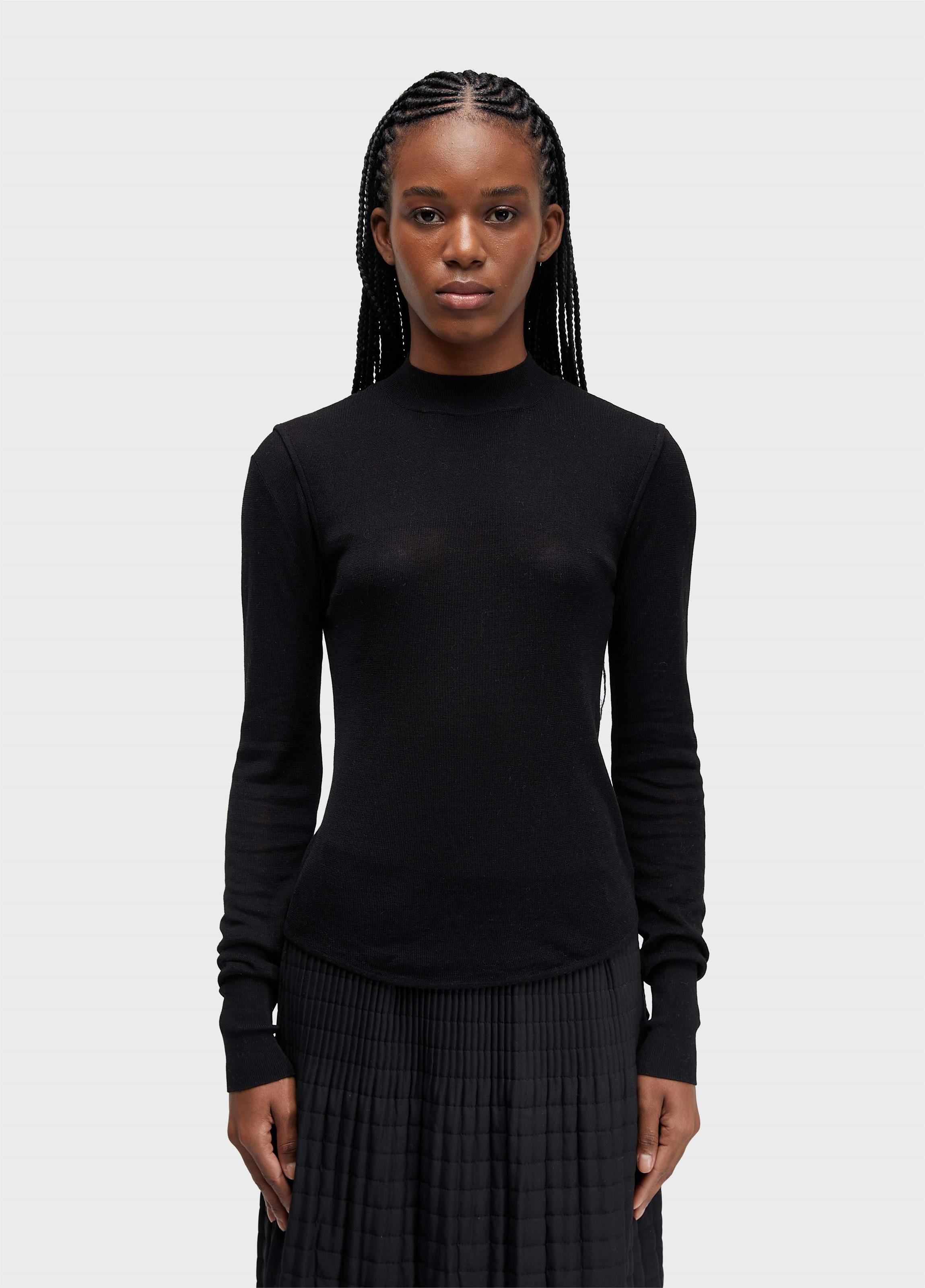 Blusa sleeveless tricot manguinha