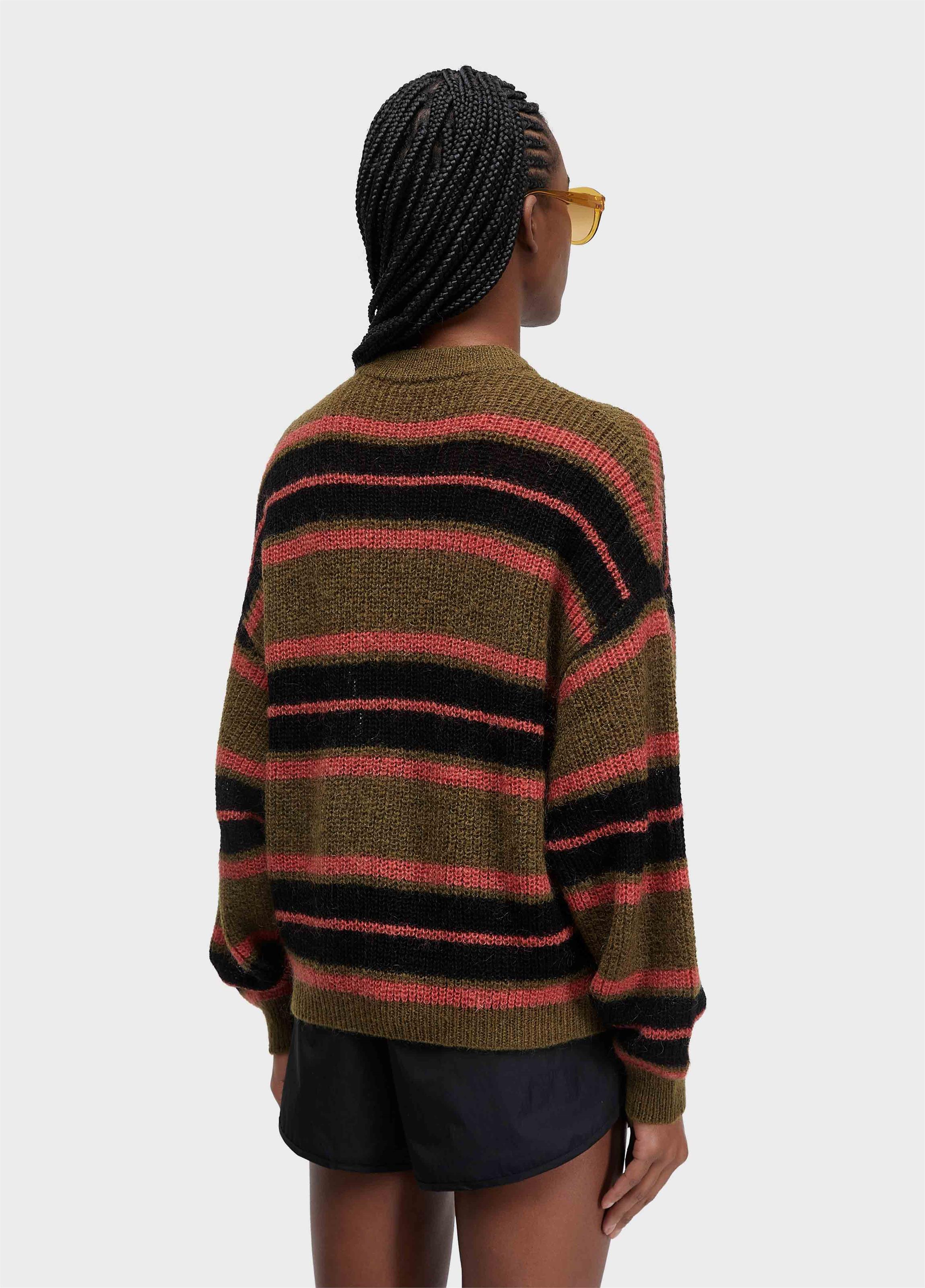 Sweater over tricot listras