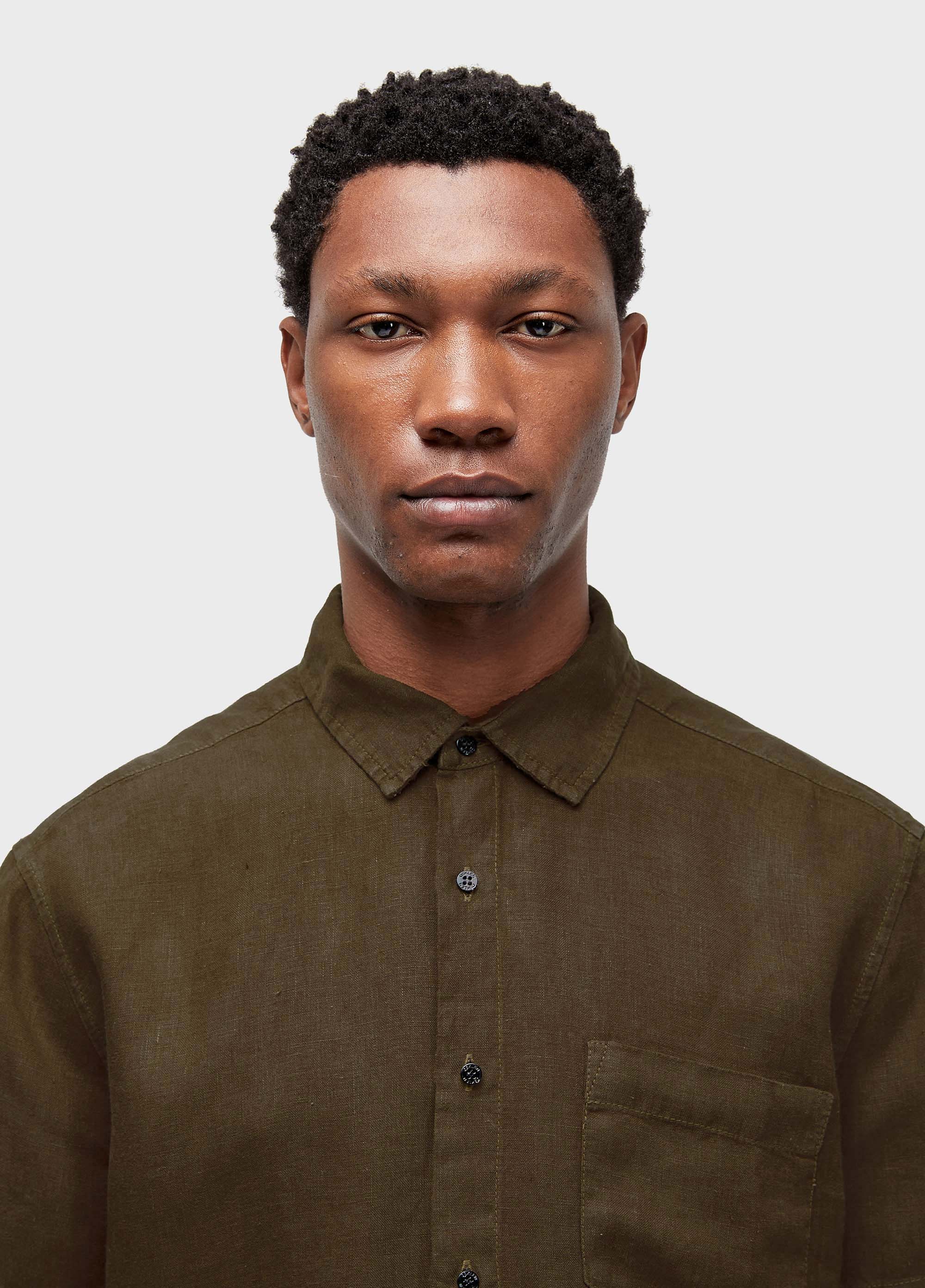 Camisa classic linen