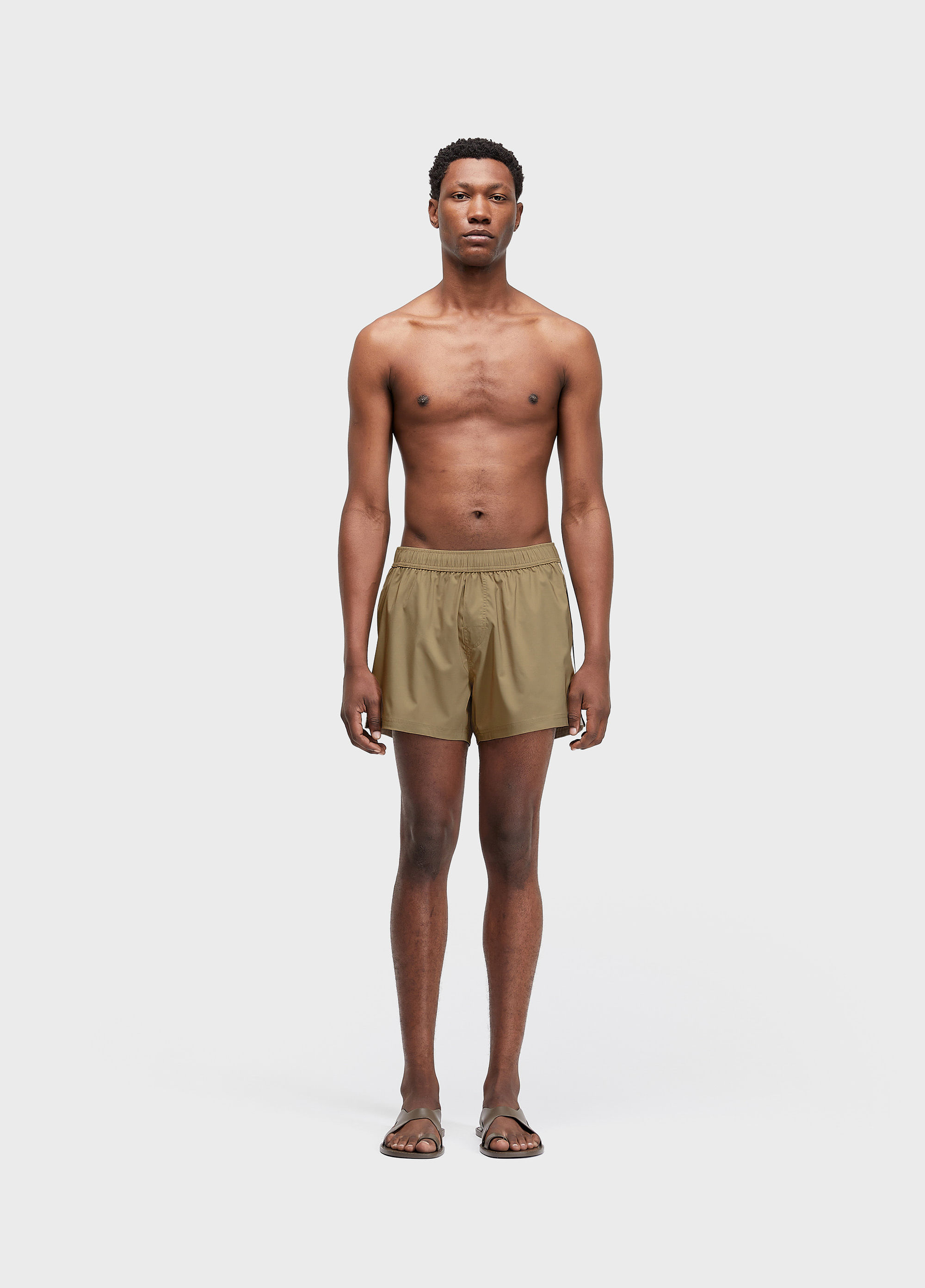 Resort short aquaone urban color stripes