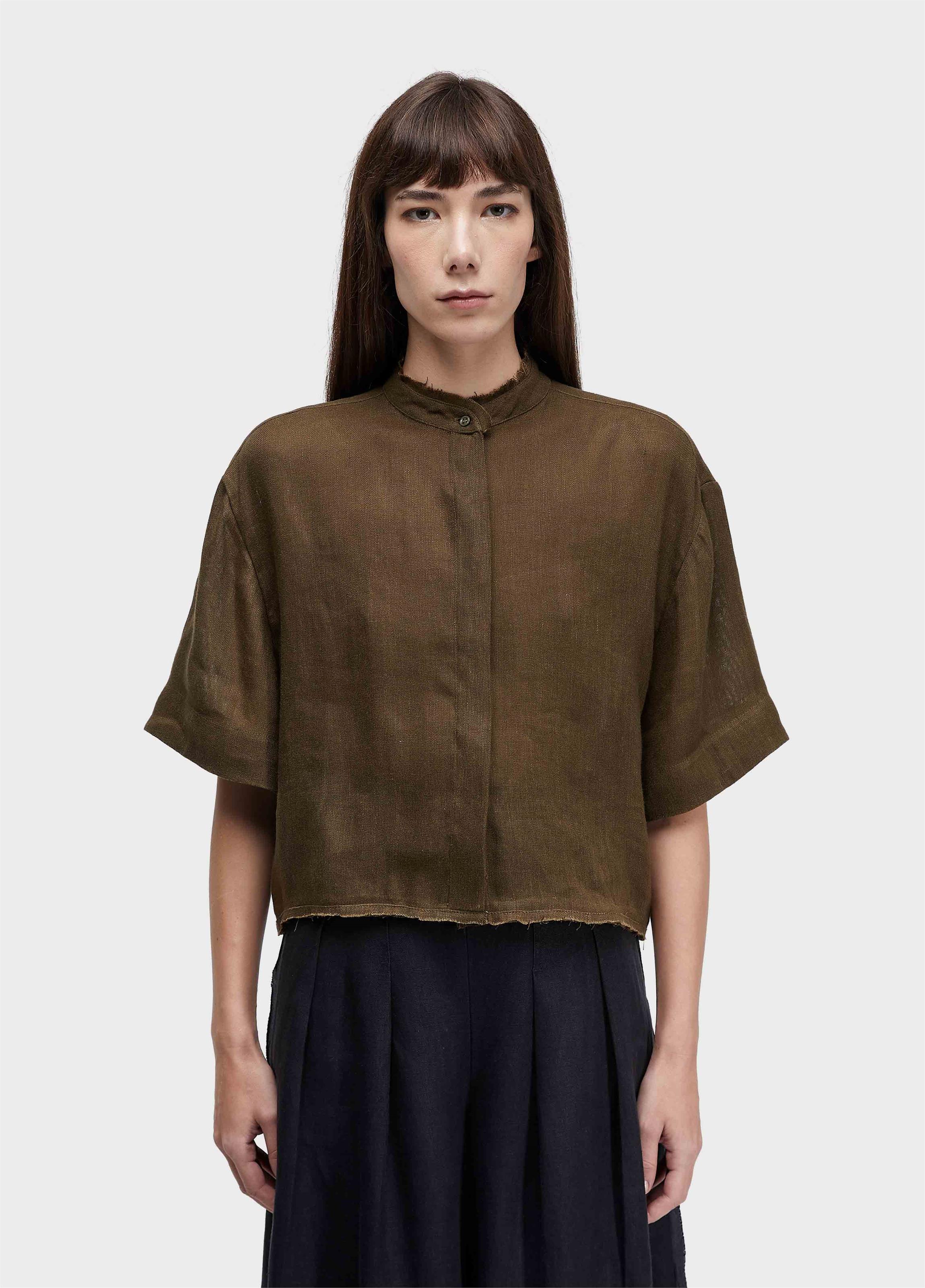 Camisa linho reciclado