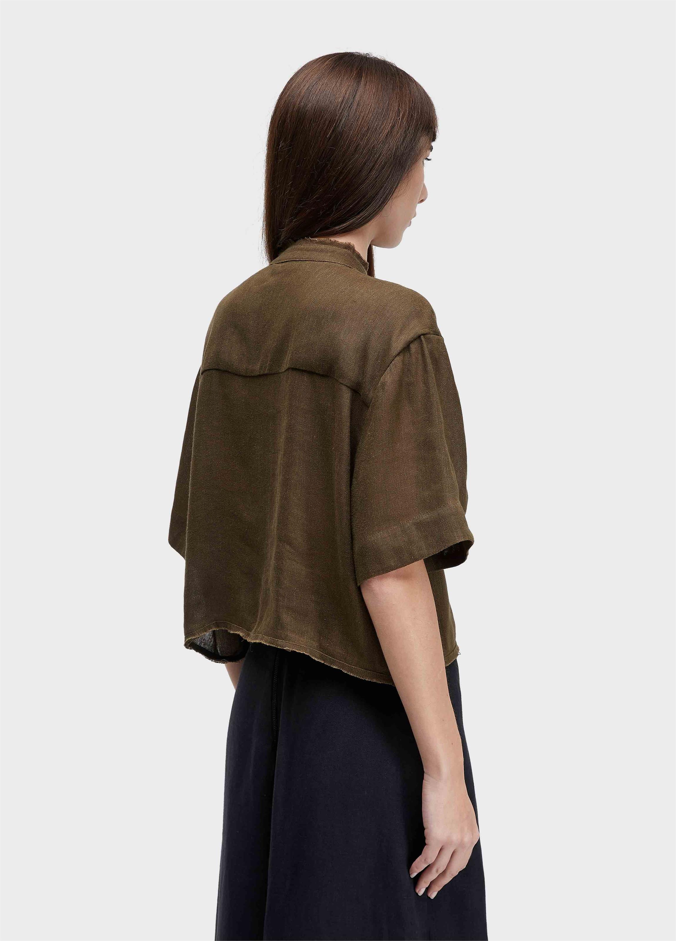 Camisa linho reciclado