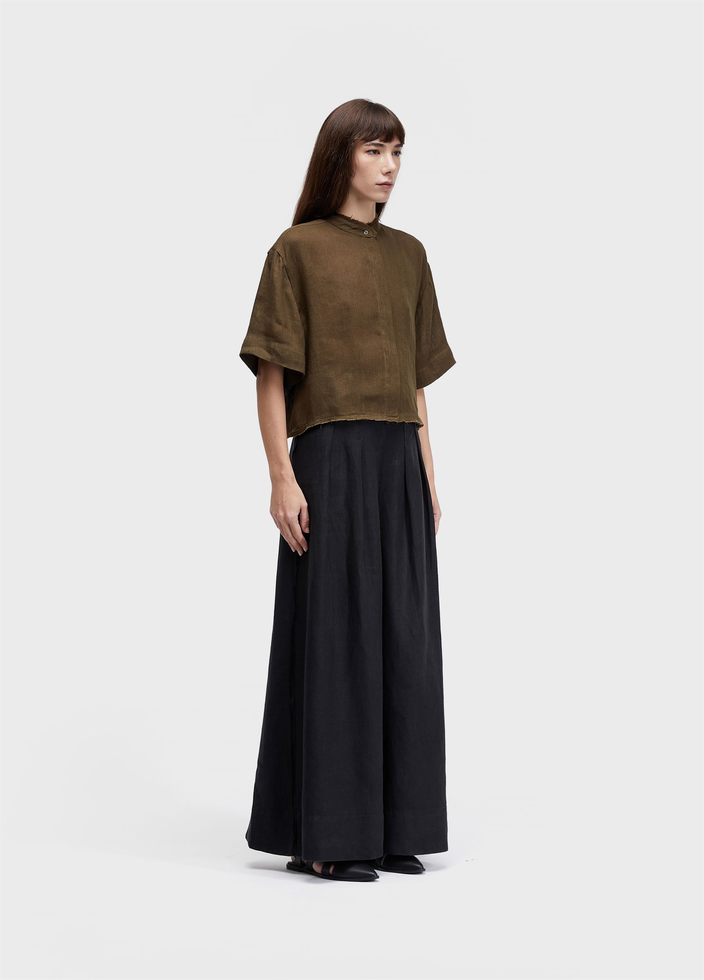 Camisa linho reciclado