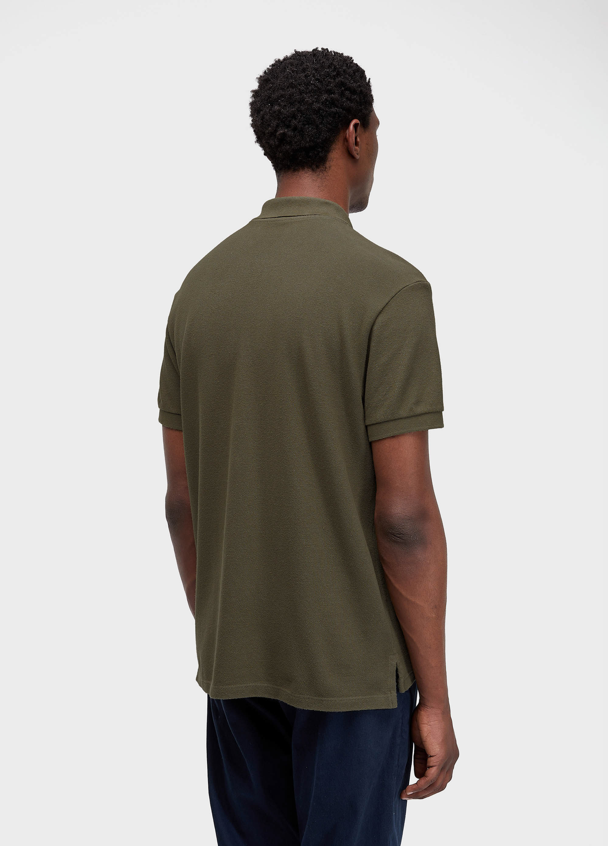 Polo brasão embossed color