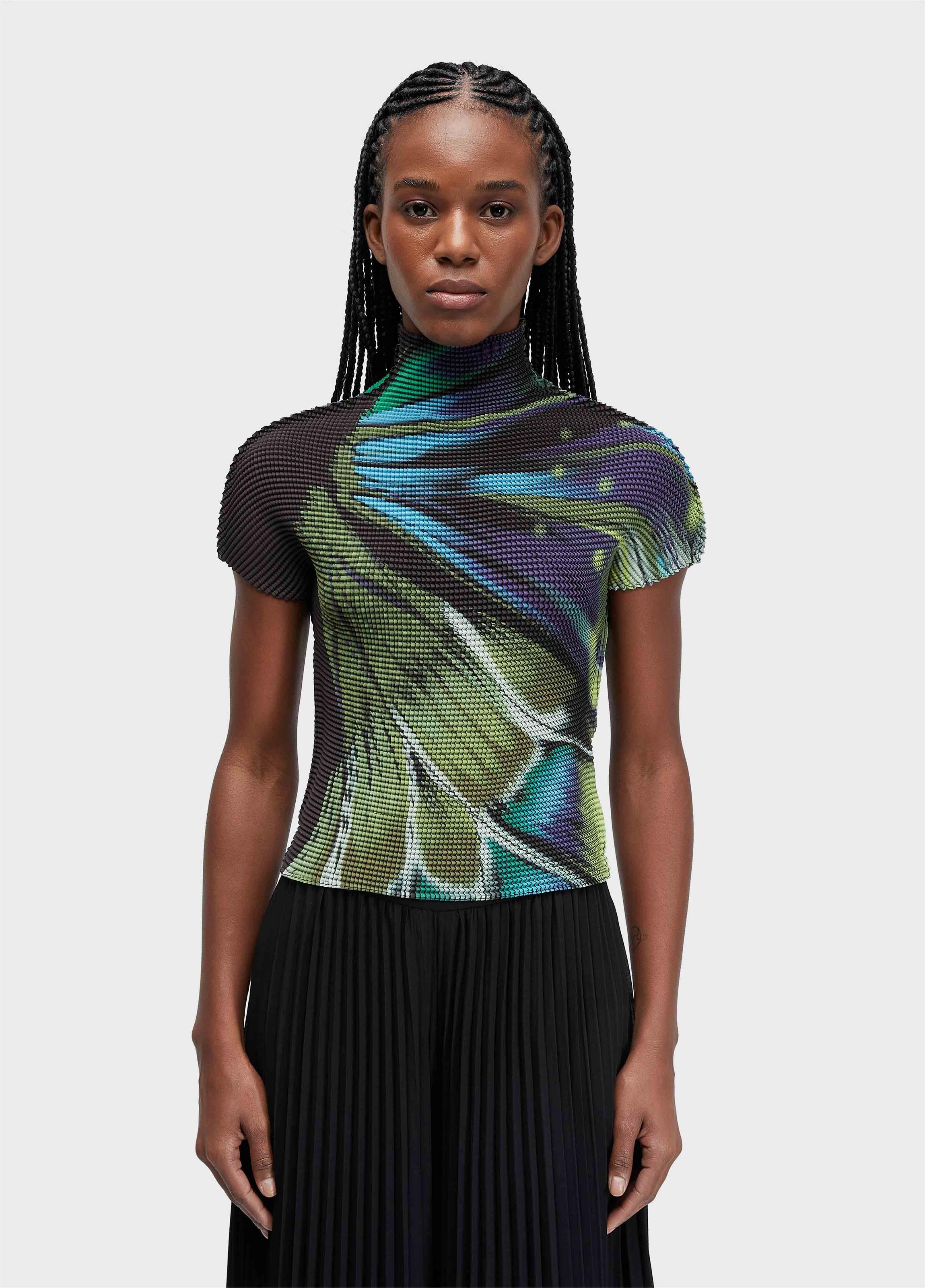 Blusa pixel butterfly tex