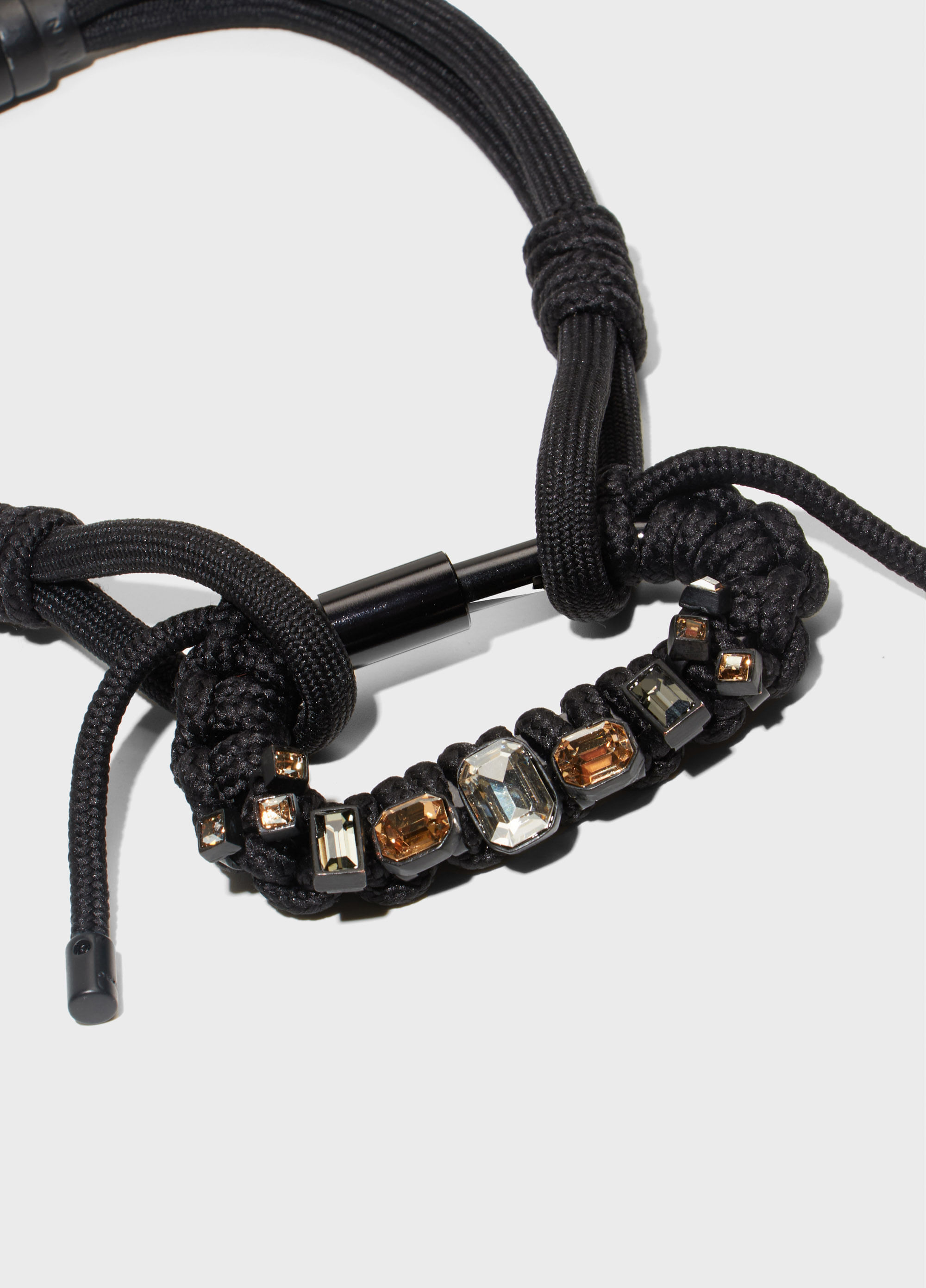 Colar mosquetao corda