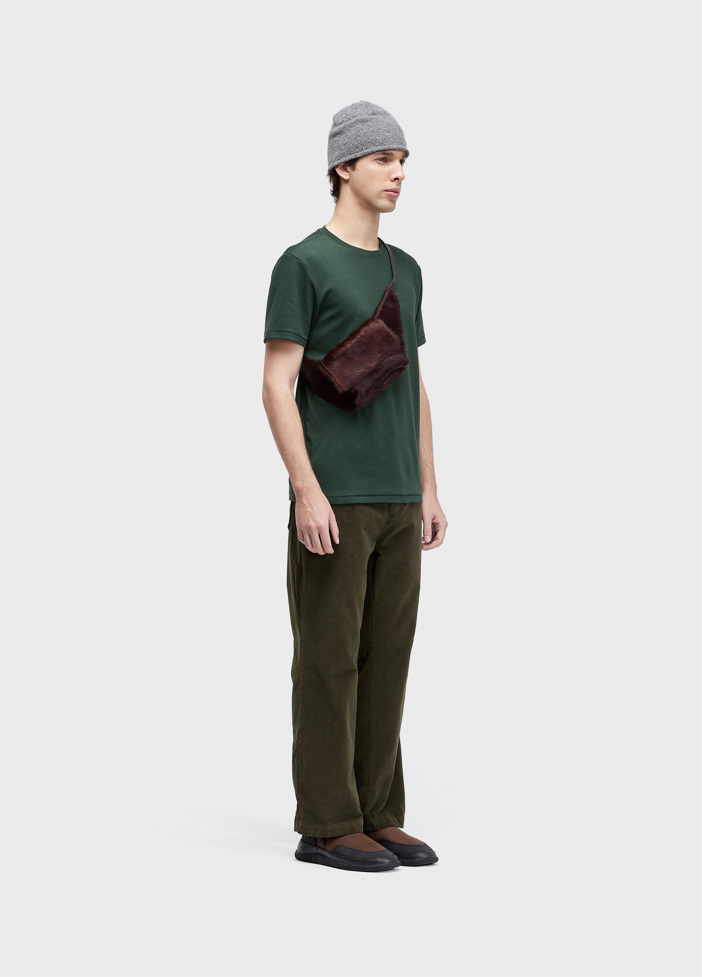 Calça alfaiataria velvet western