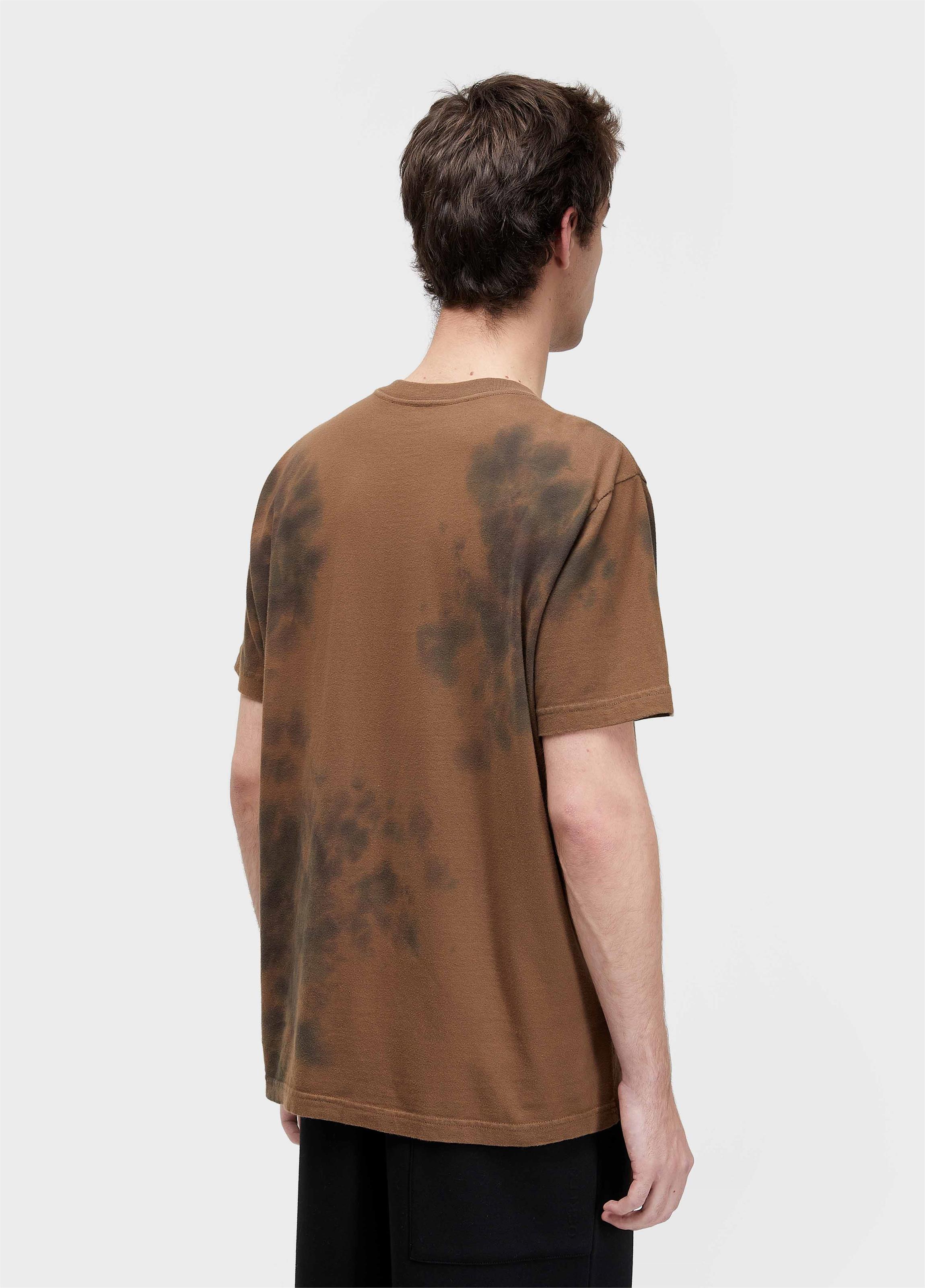 T-shirt use marks washed stamp