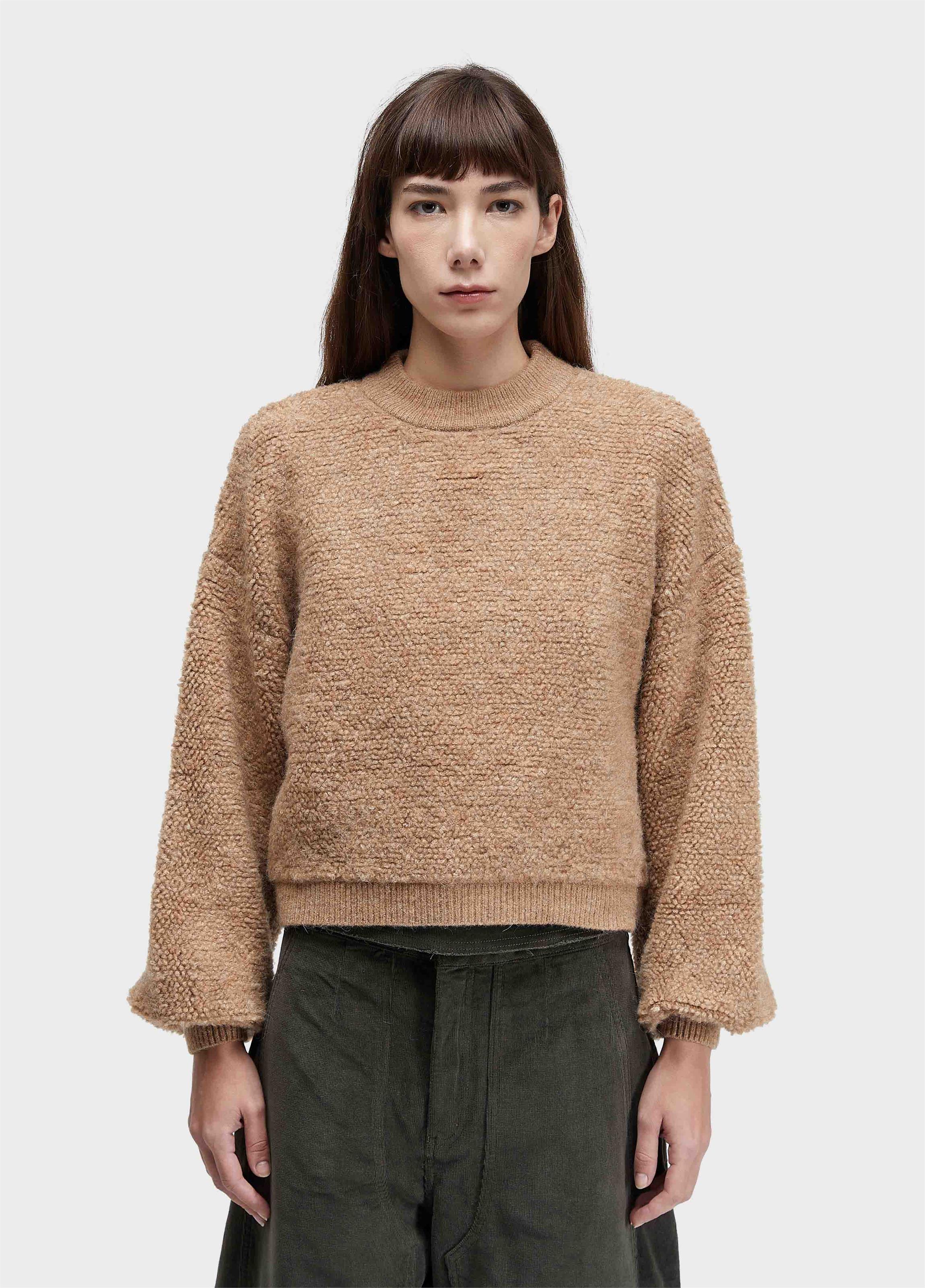 Sweater over tricot textura