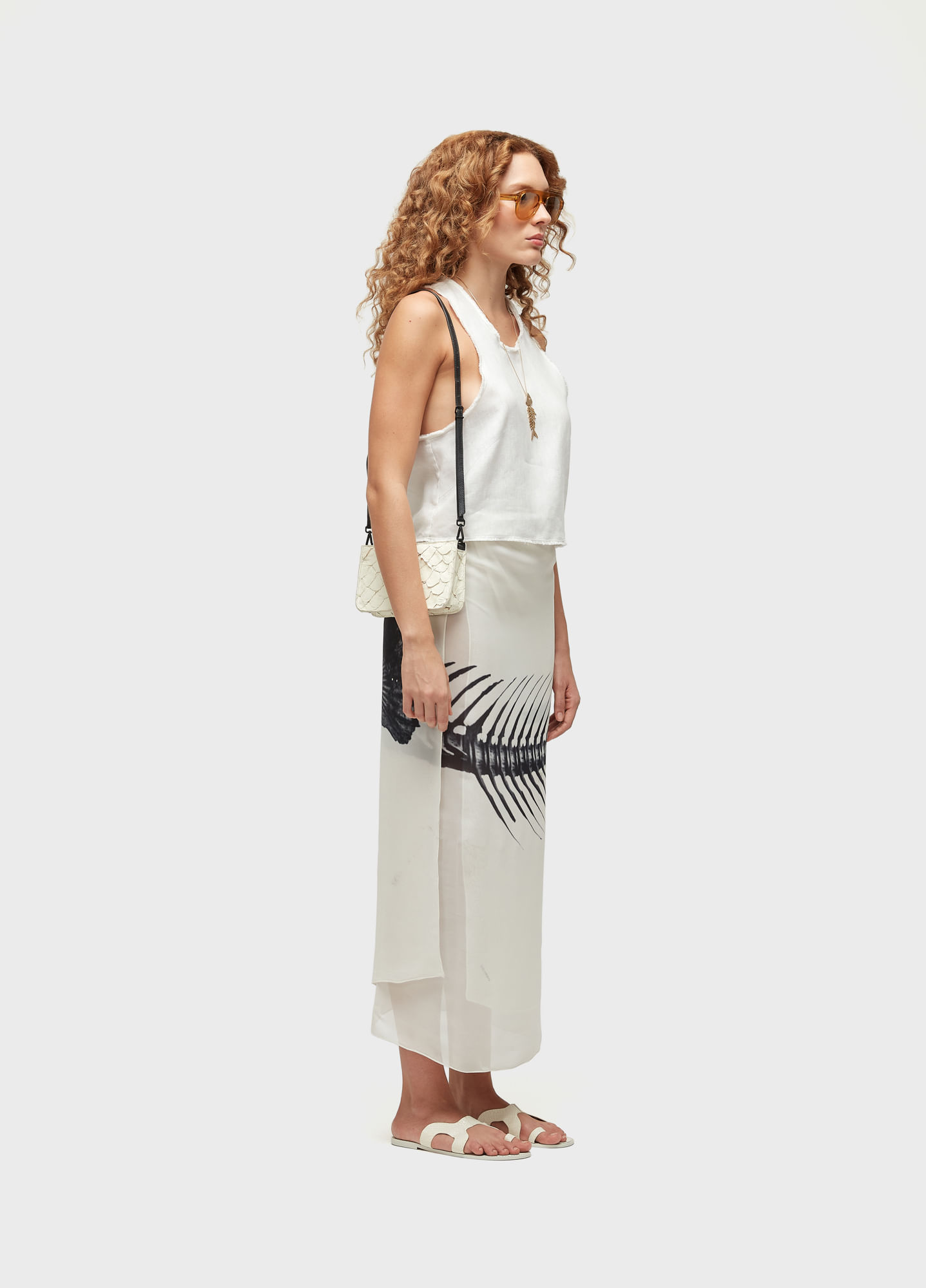 Regata desfiado linen