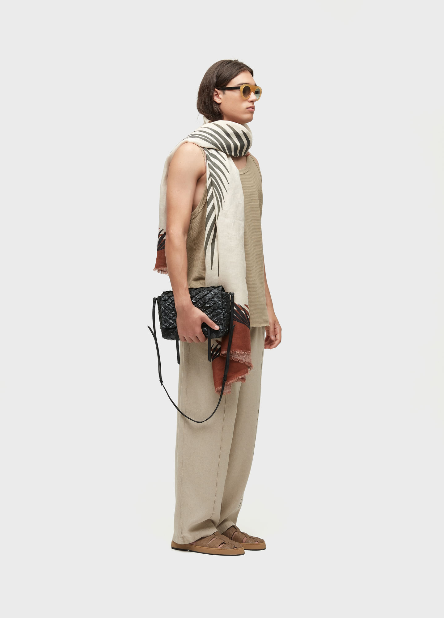 Calça linen caiçara