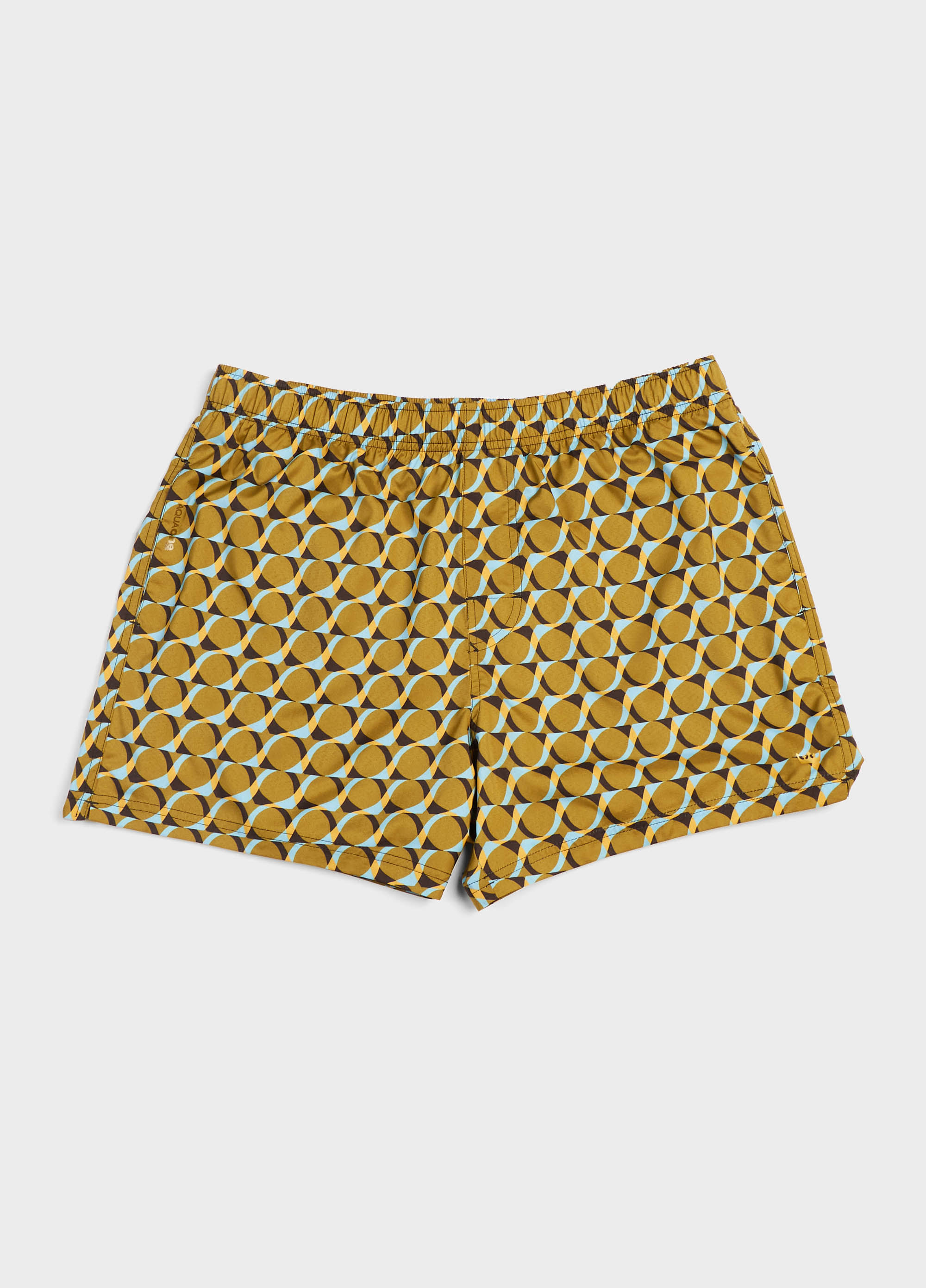 Beach short aquaone flex graphic waves