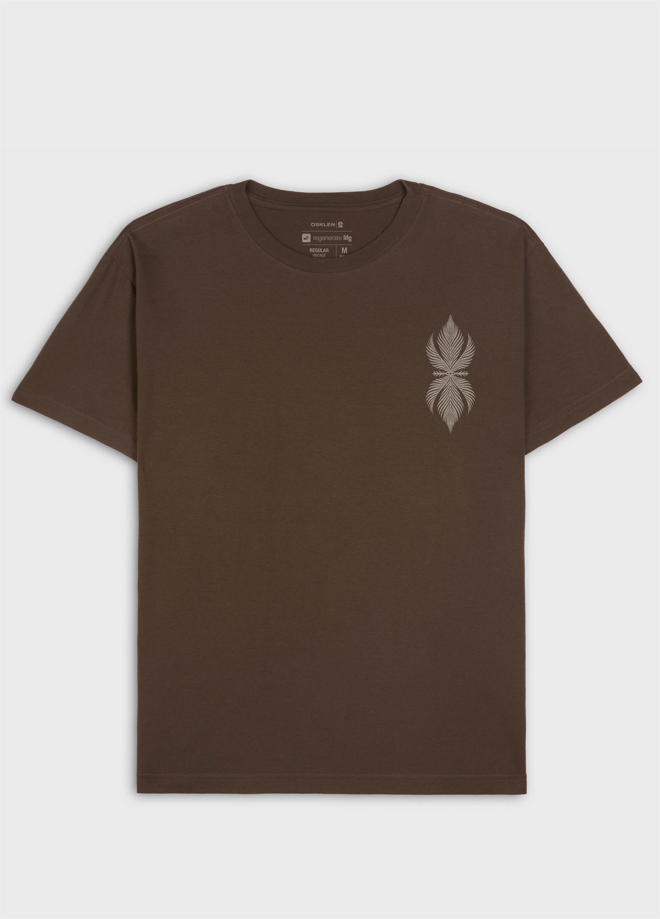 T-shirt vintage leaf