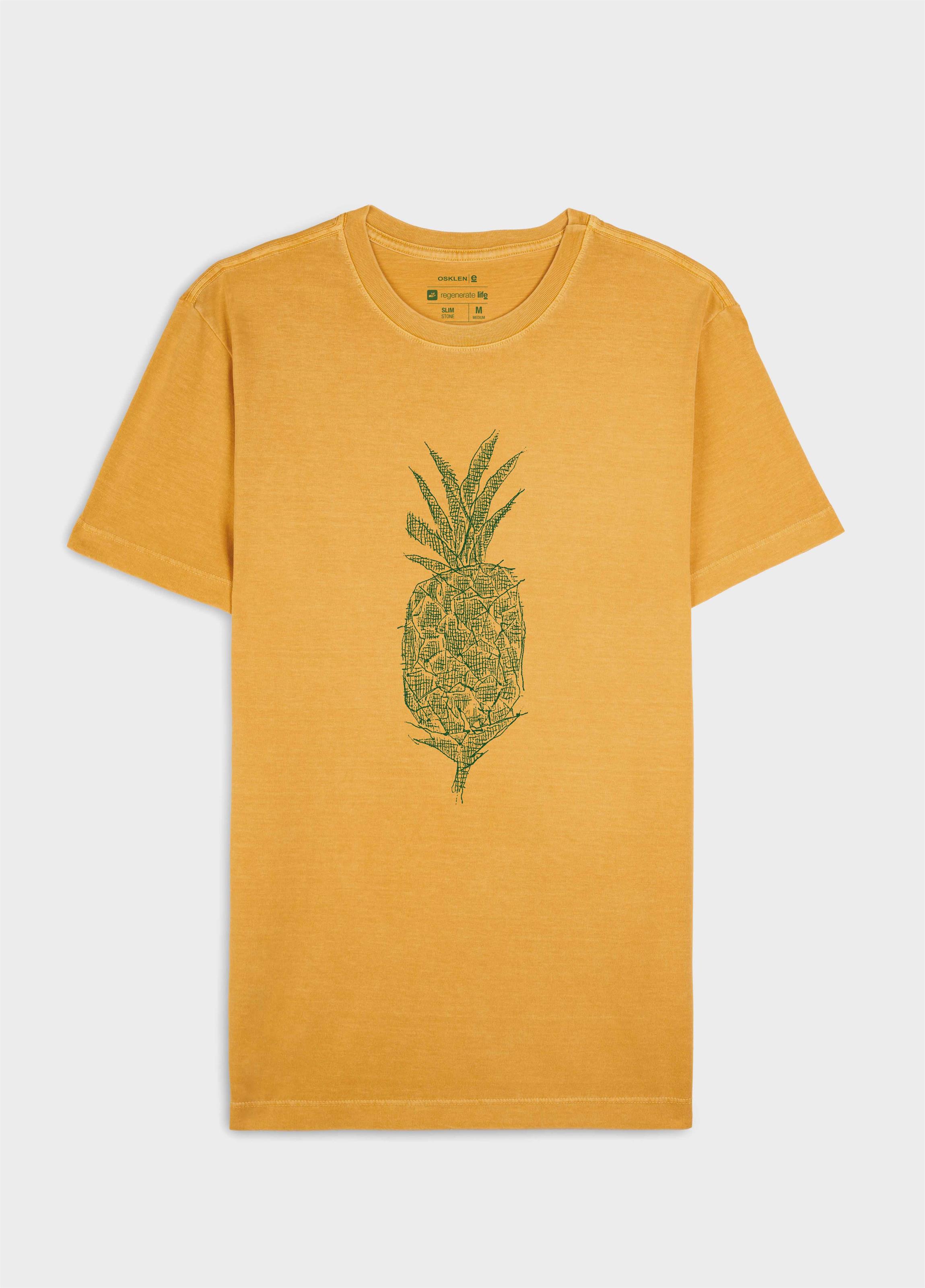 T-shirt slim stone abacaxi gaze MC