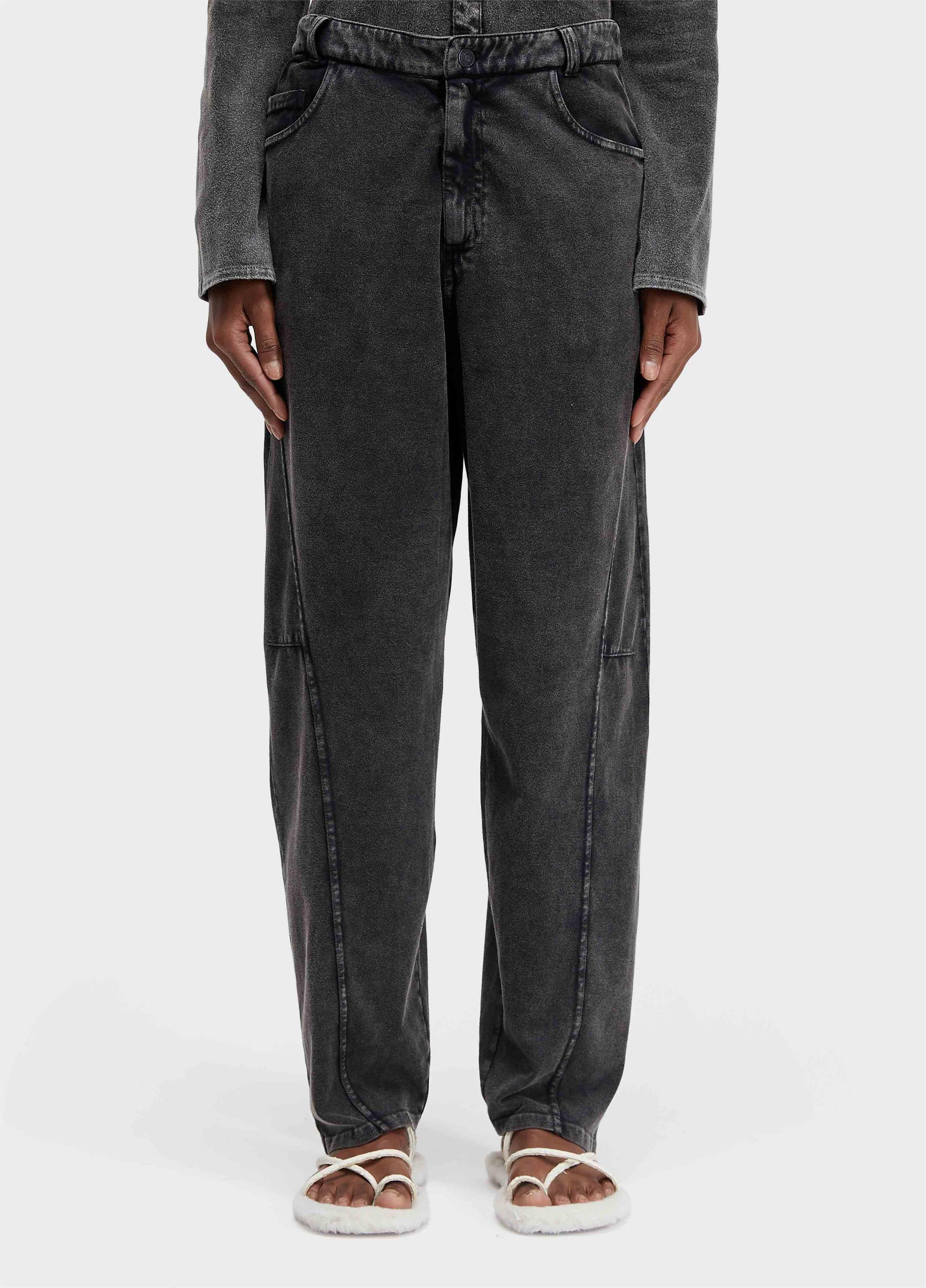 Calca marmorizado black