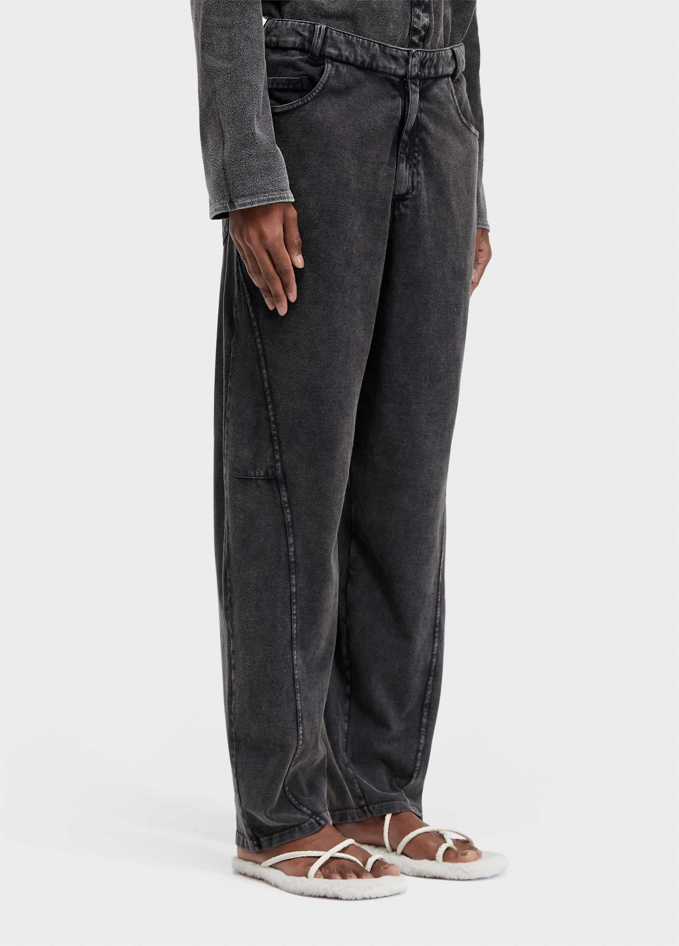Calca marmorizado black