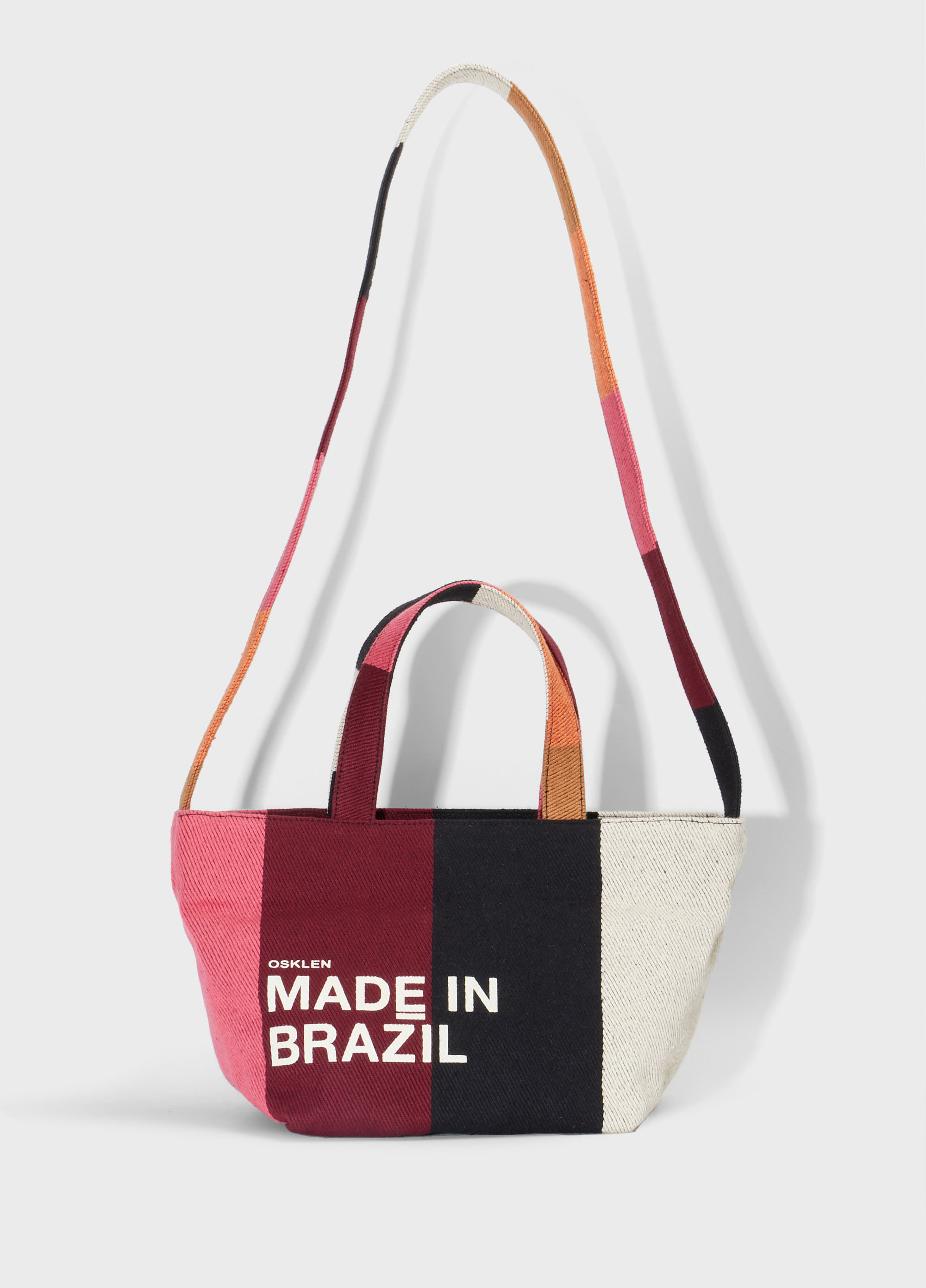 Bolsa small stripes color