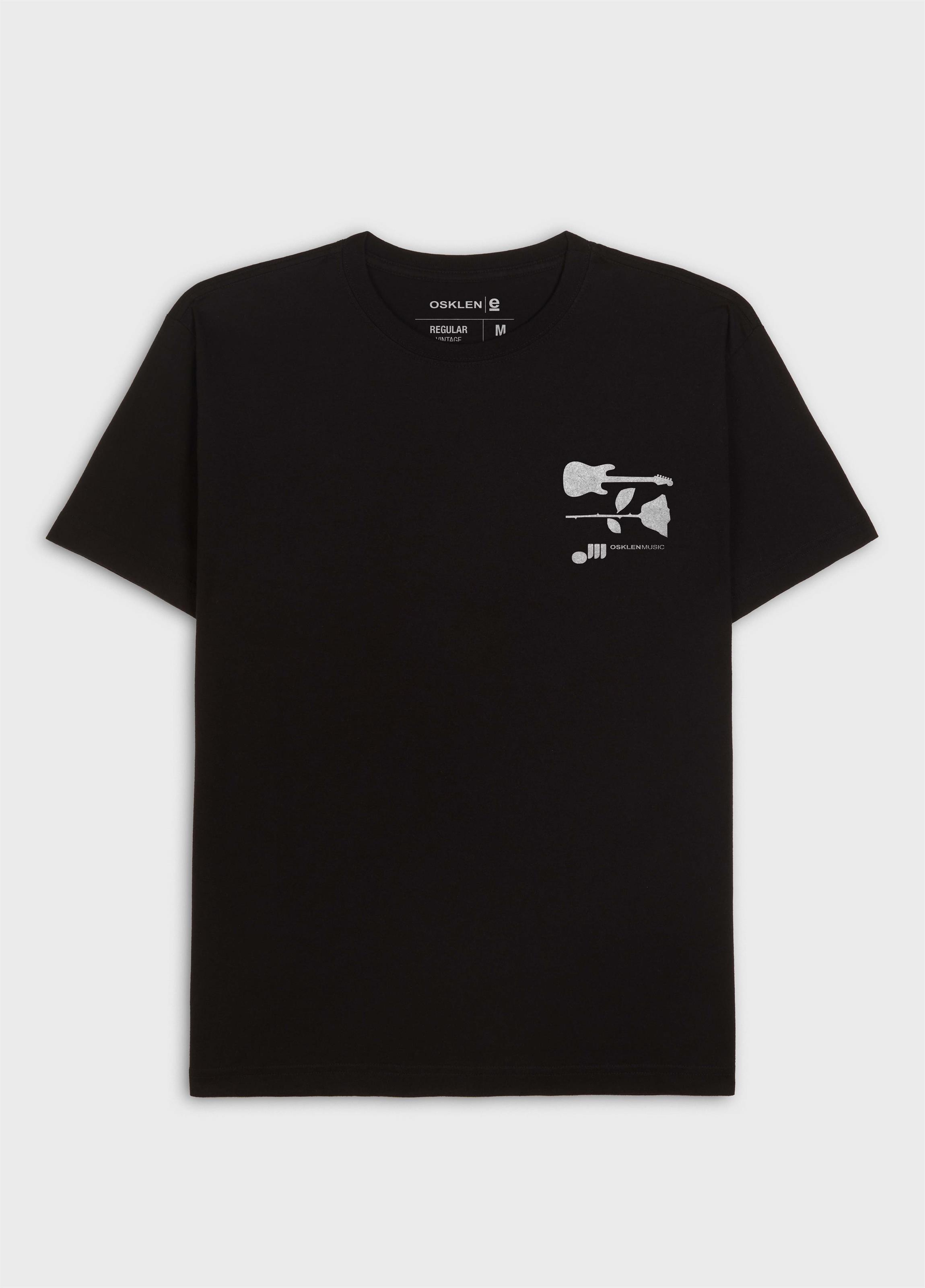 T-shirt regular vintage rock