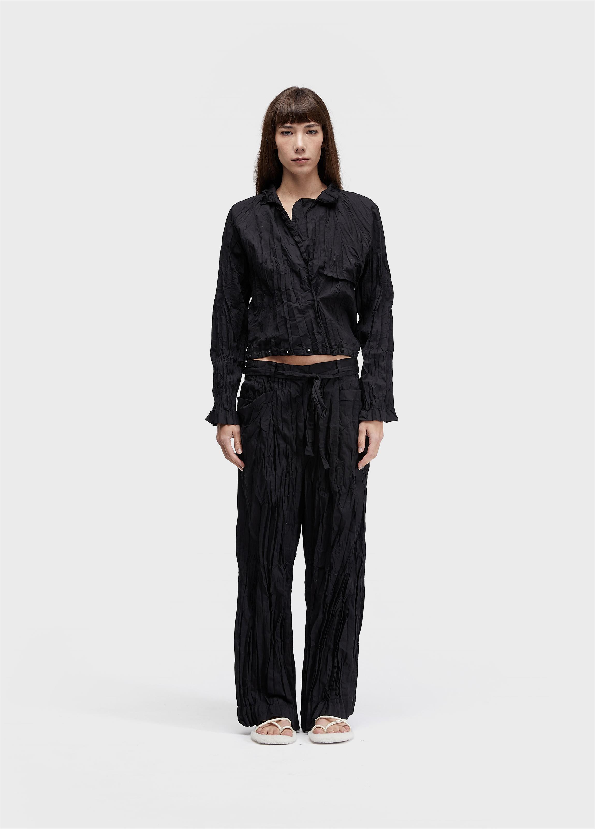 Macacão destacavel wrinkle tricoline