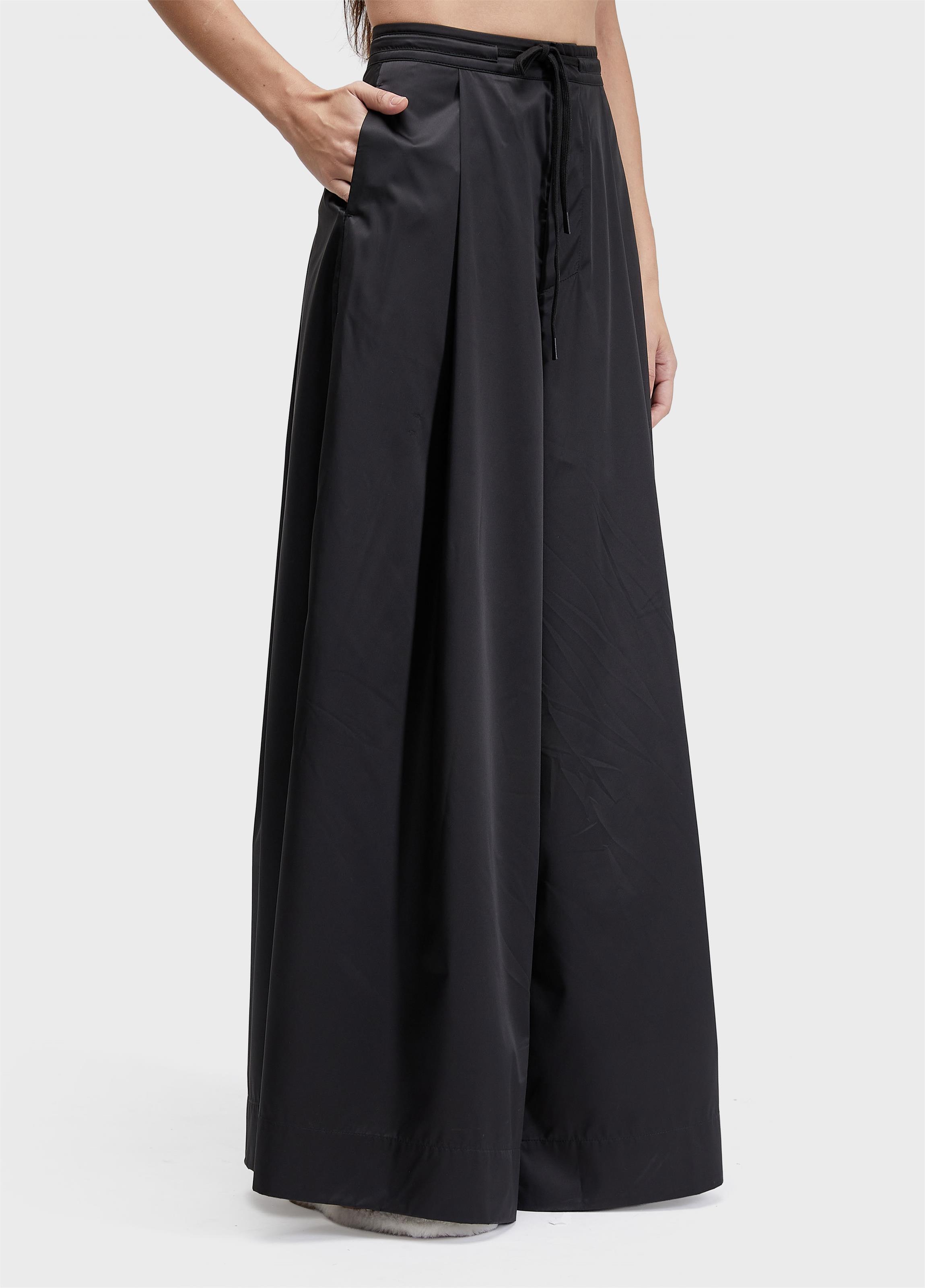 Calça parachute satin